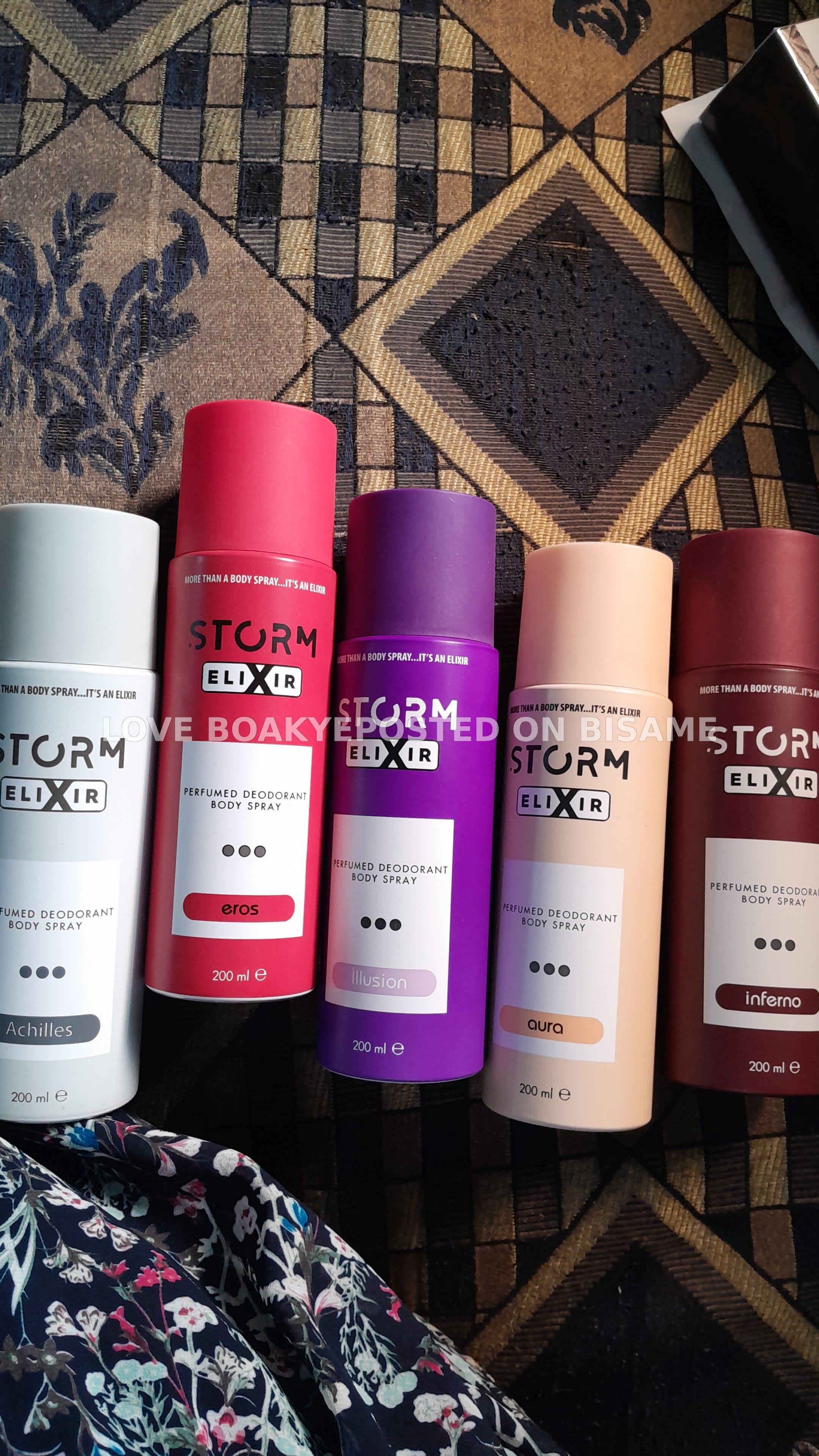 Storm Elixir Body Spray