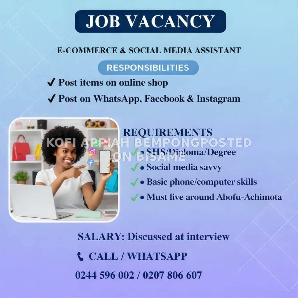 Ecommerce & Social Media Assistant