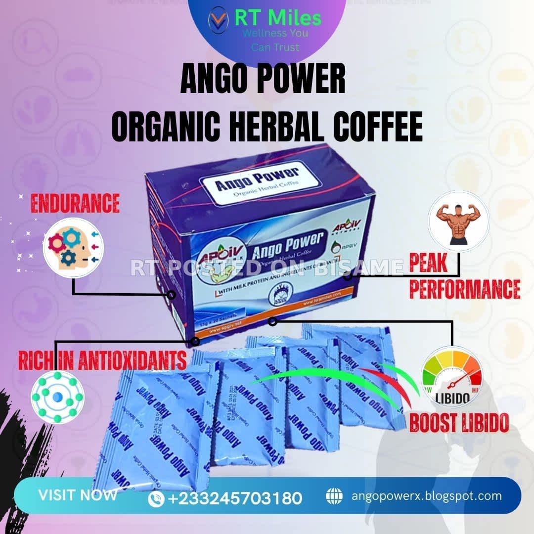 Ango Power Organic Herbal Coffee