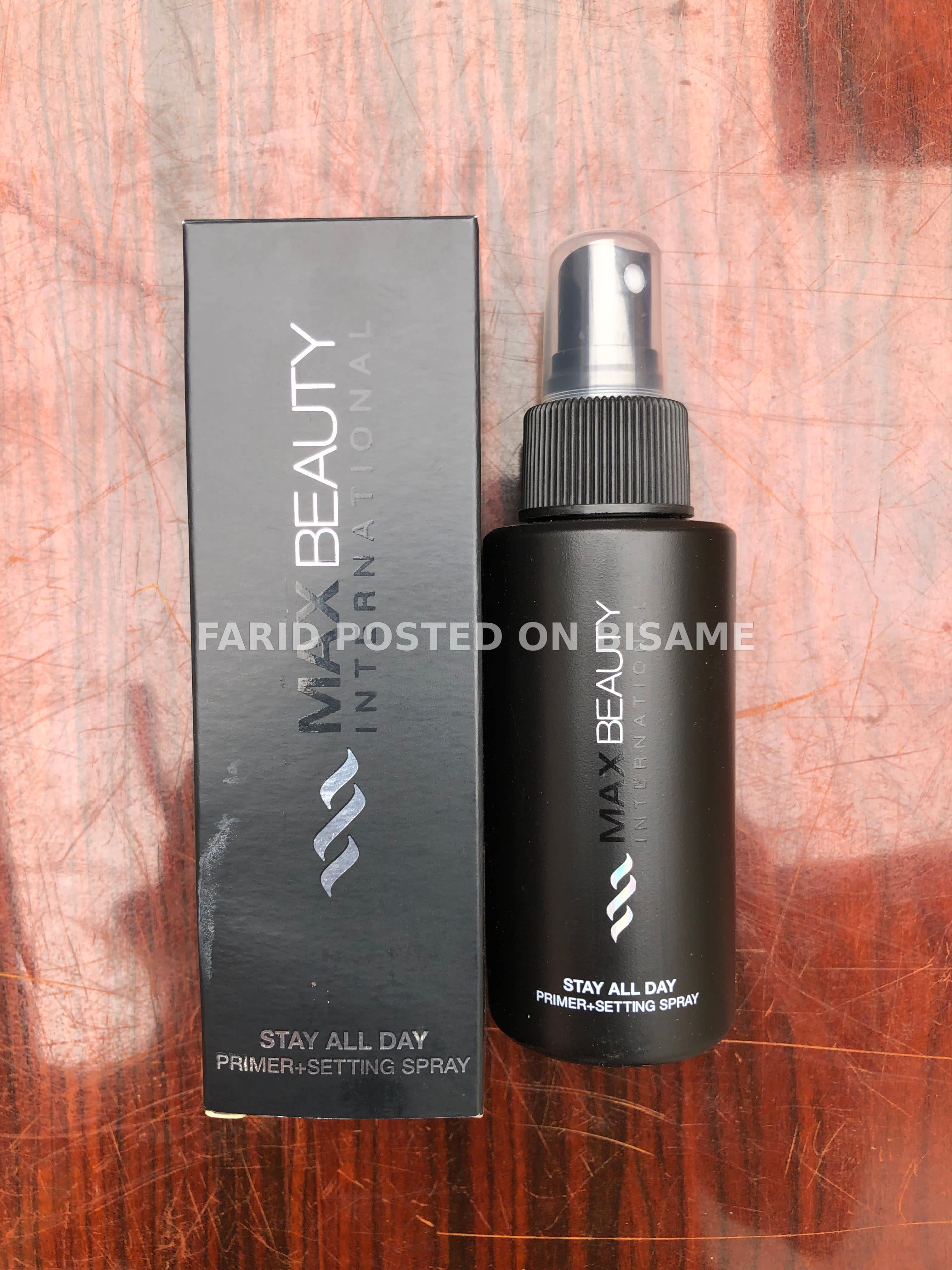 Max beauty Primer plus Settings Spray