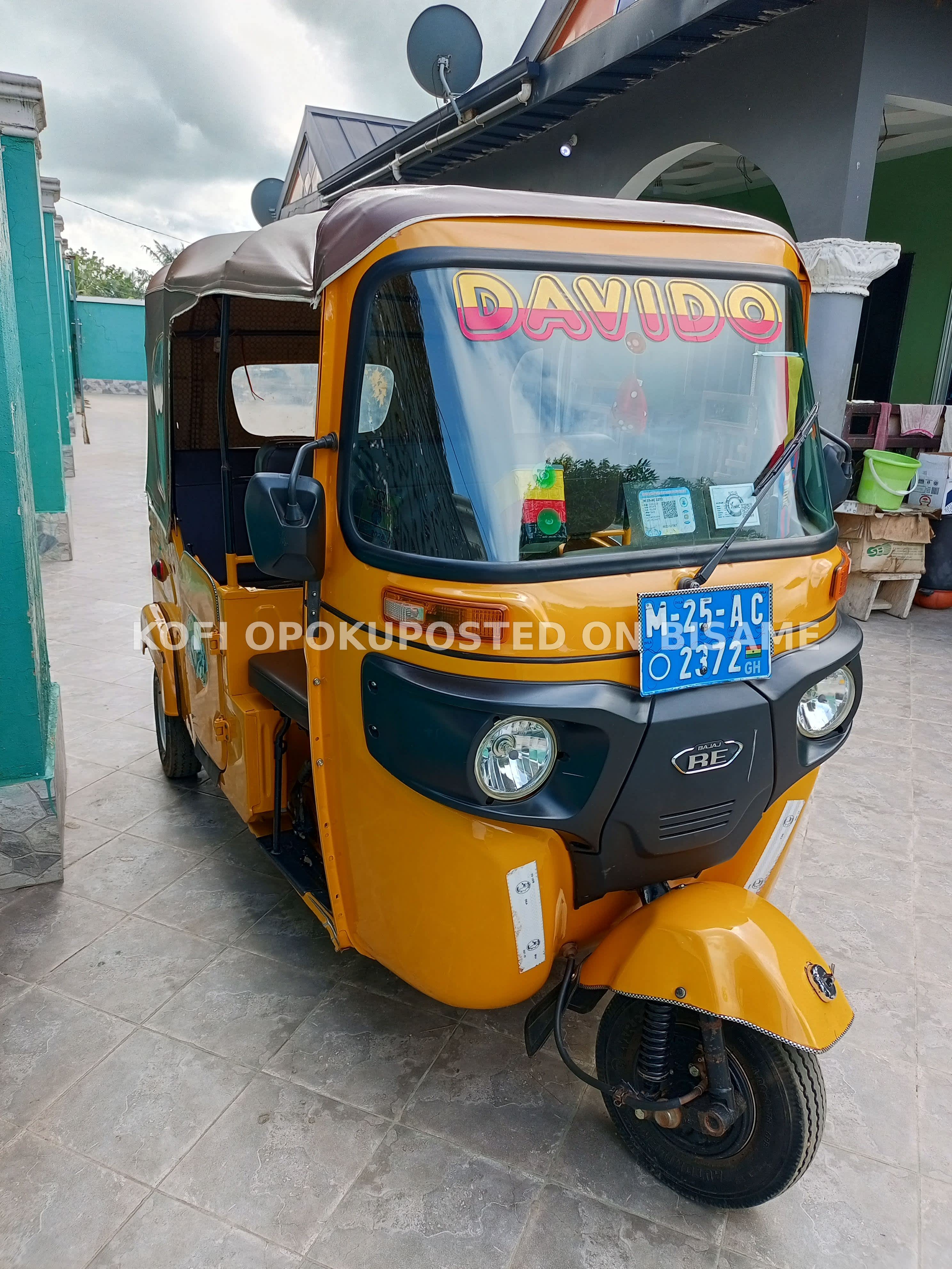 Bajaj motor 2025, Ghanaian Used, Yellow 
