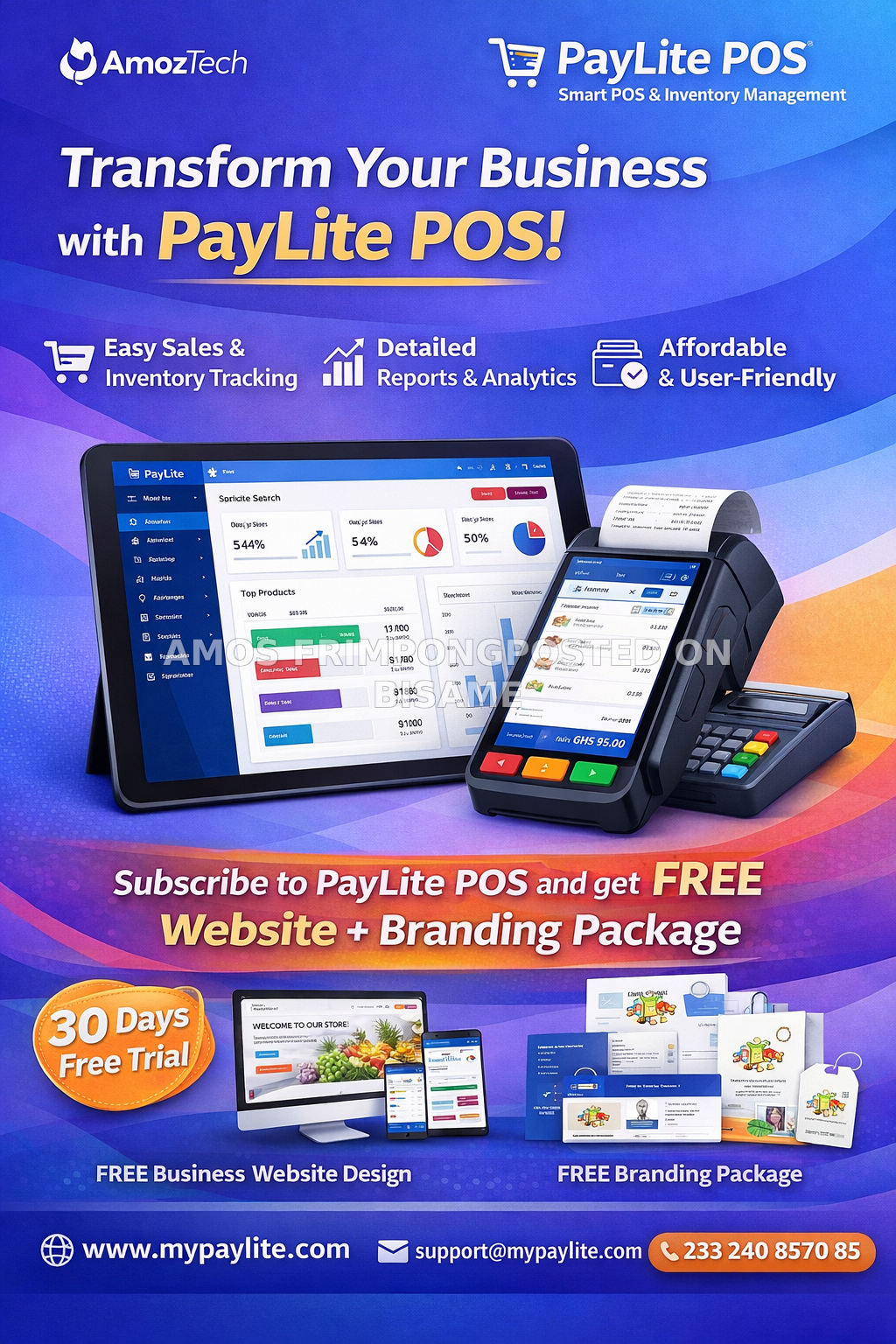 Paylite POS and Web service