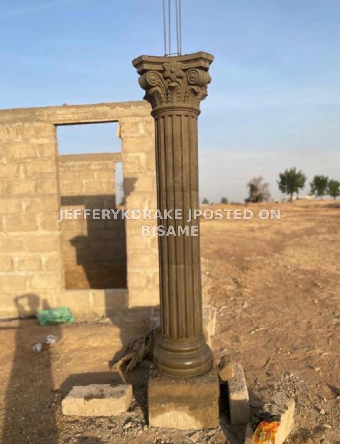 Roman Pillar Mold/ Round Lines Pillars