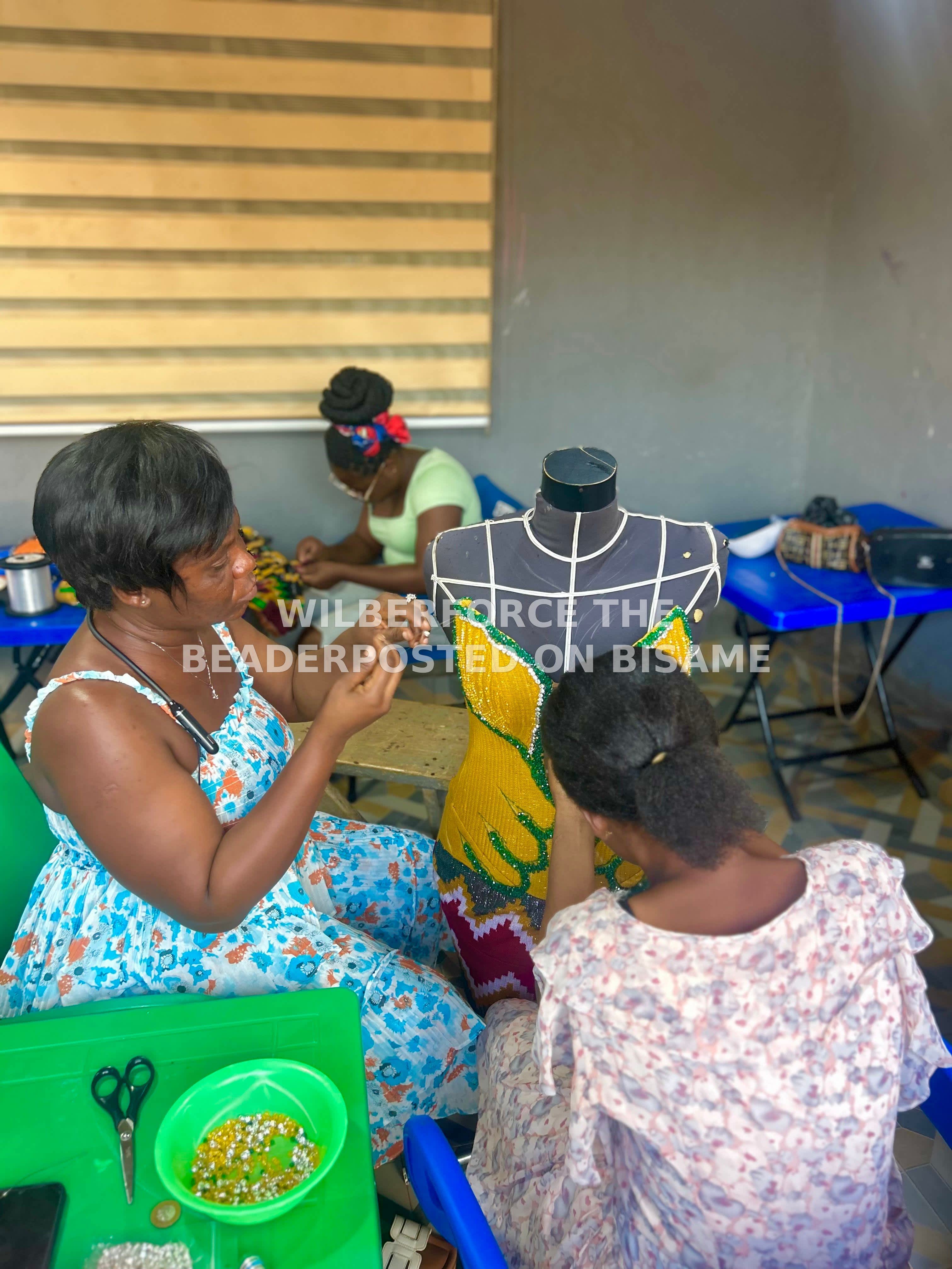 Wilberforce Beading Training Center Kumasi Ghana