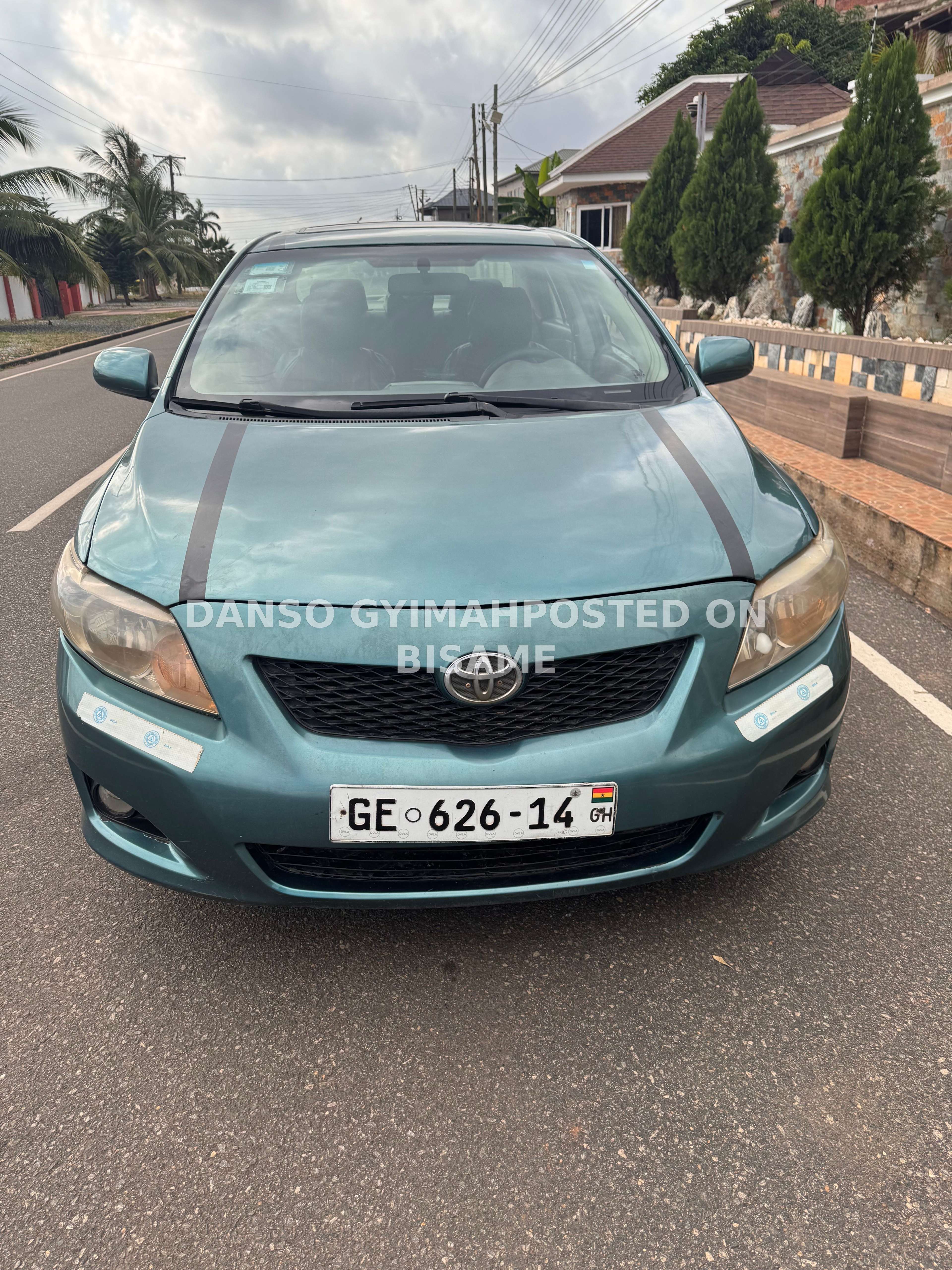 Toyota Corolla, 2009, Ghanaian Used, Green 