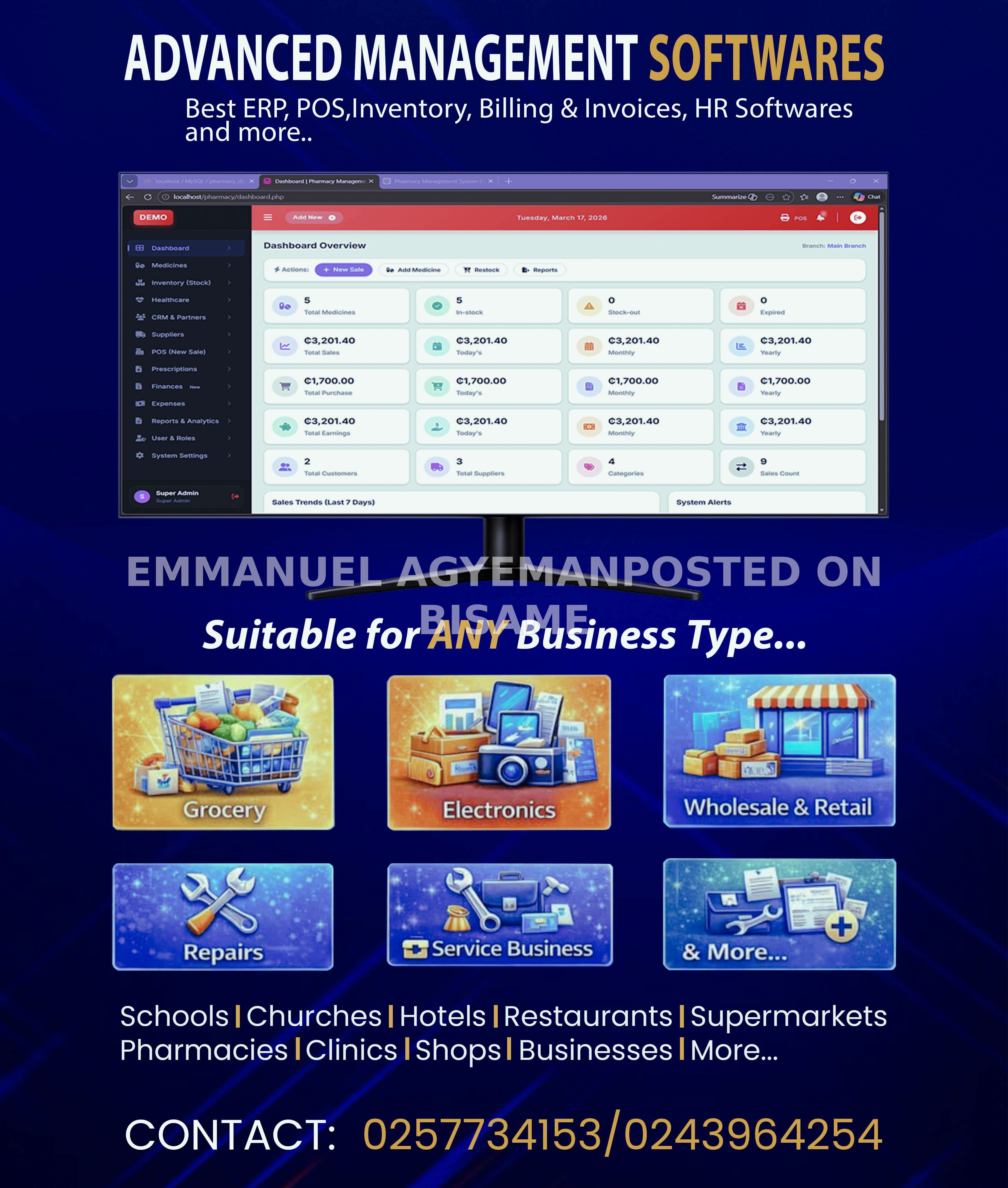 Management System Softwares for Businesses and Companies