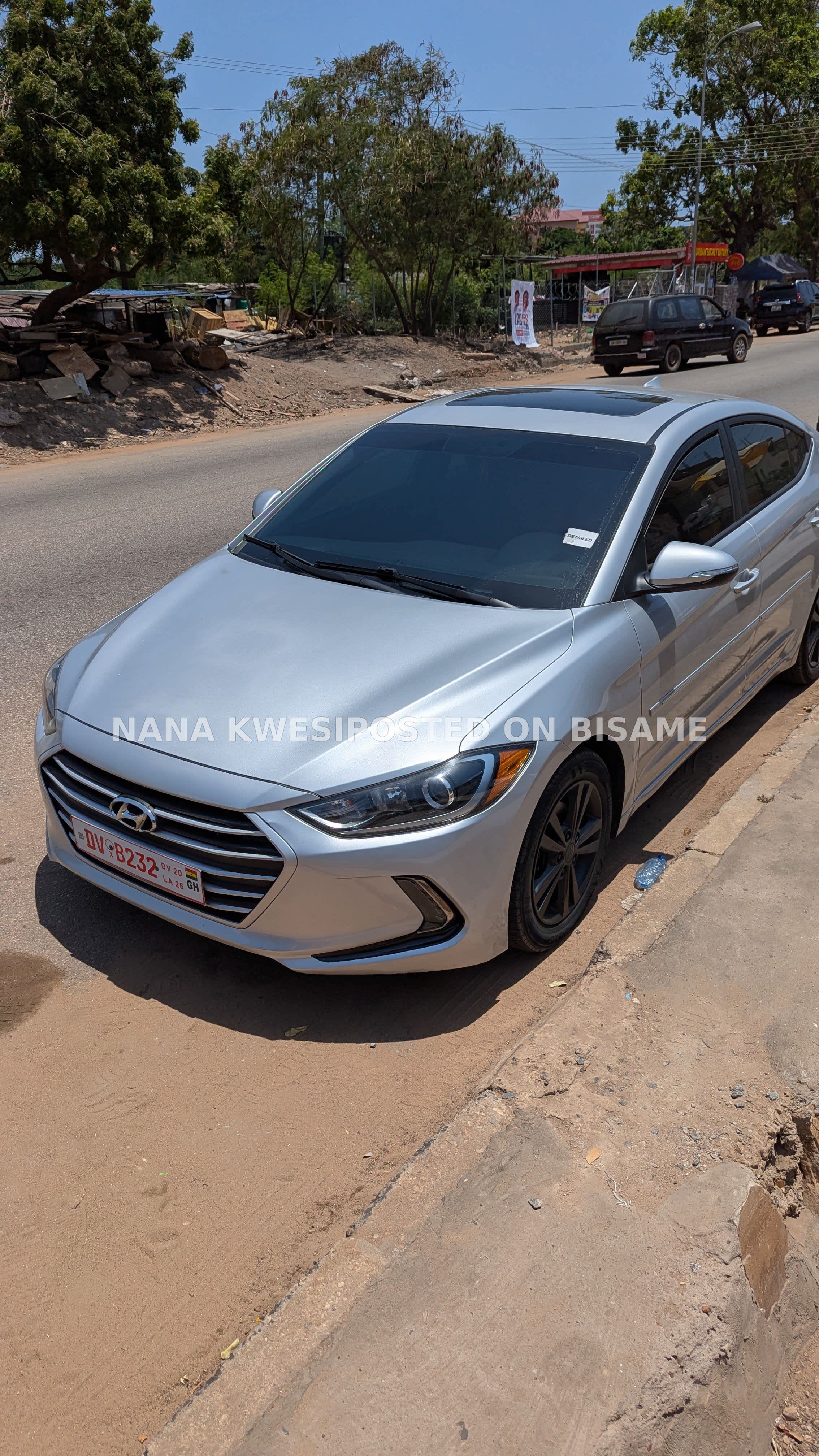 Hyundai Elantra, 2017, Foreign Used, Gray 
