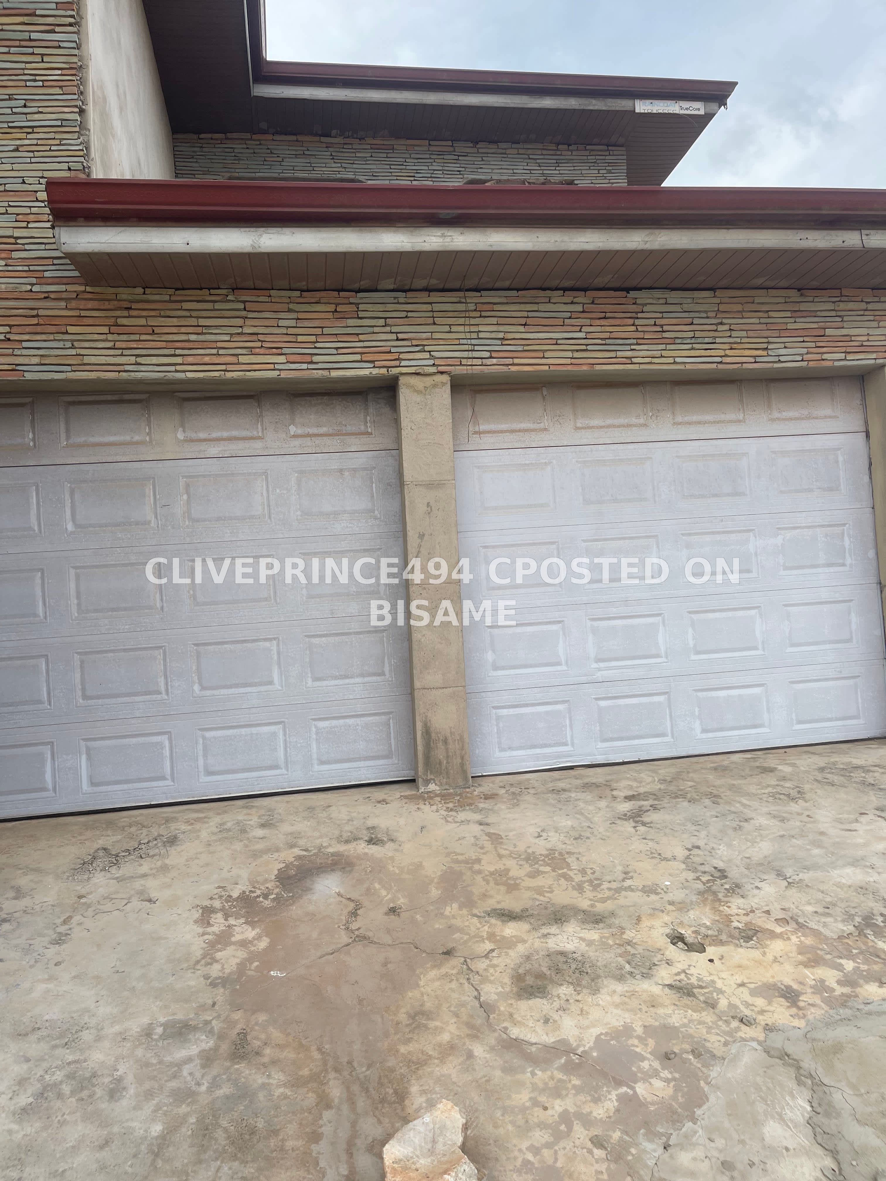 brand new garage door