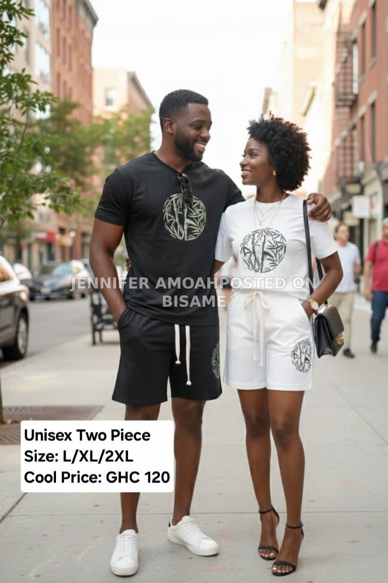 Unisex Two-piece Casual Clothing Set  