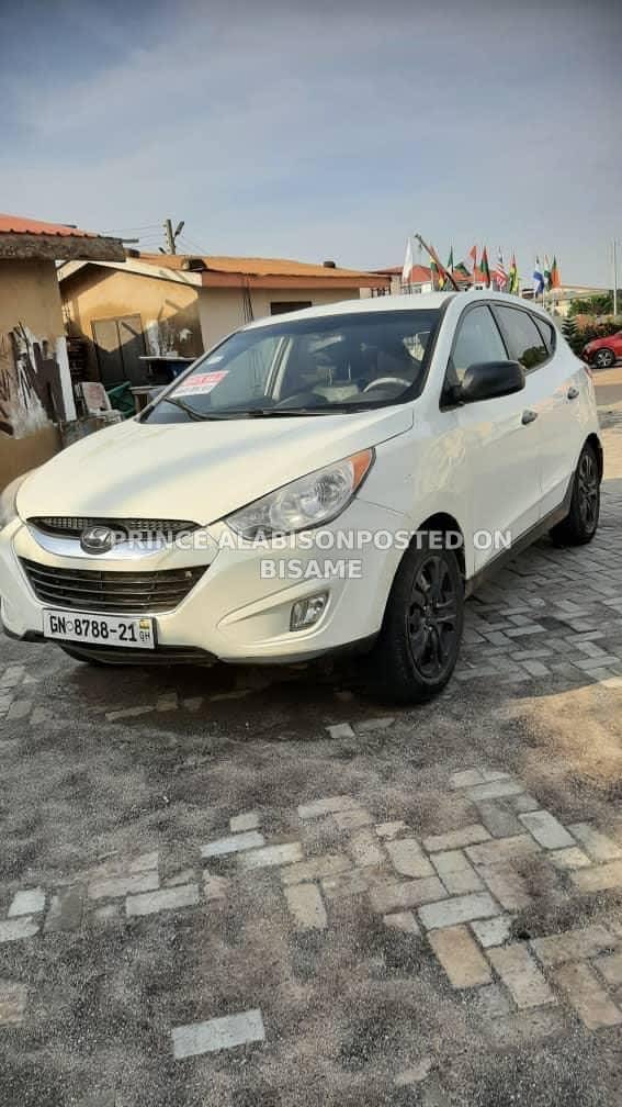 2012 Hyundai Tucson, Ghanaian Used, White 