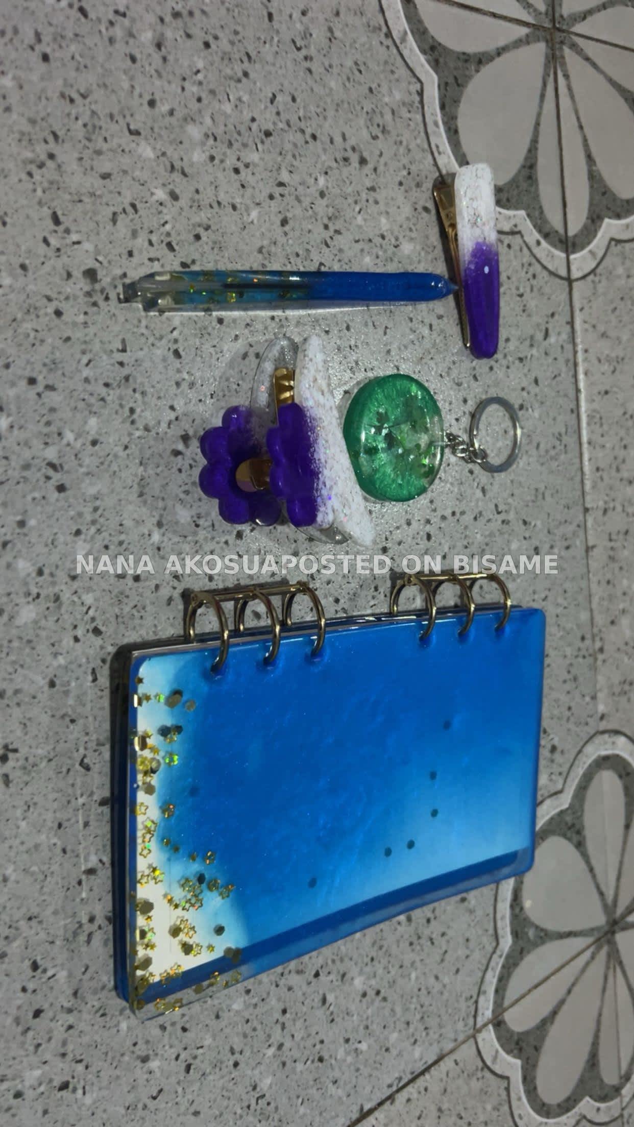 Handmade Resin Journal Set 
