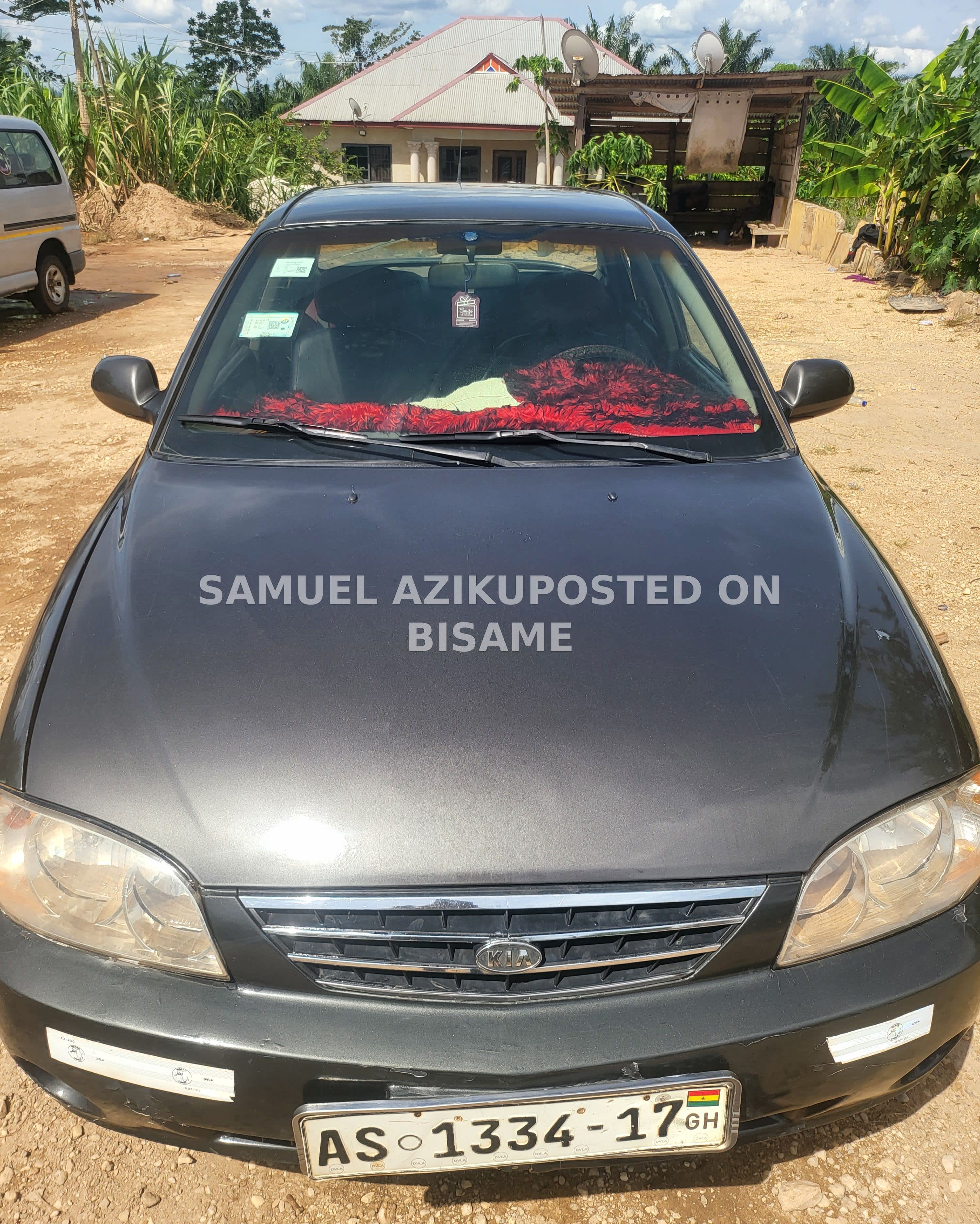 Kia Spectra 2001, Ghanaian Used, Gray