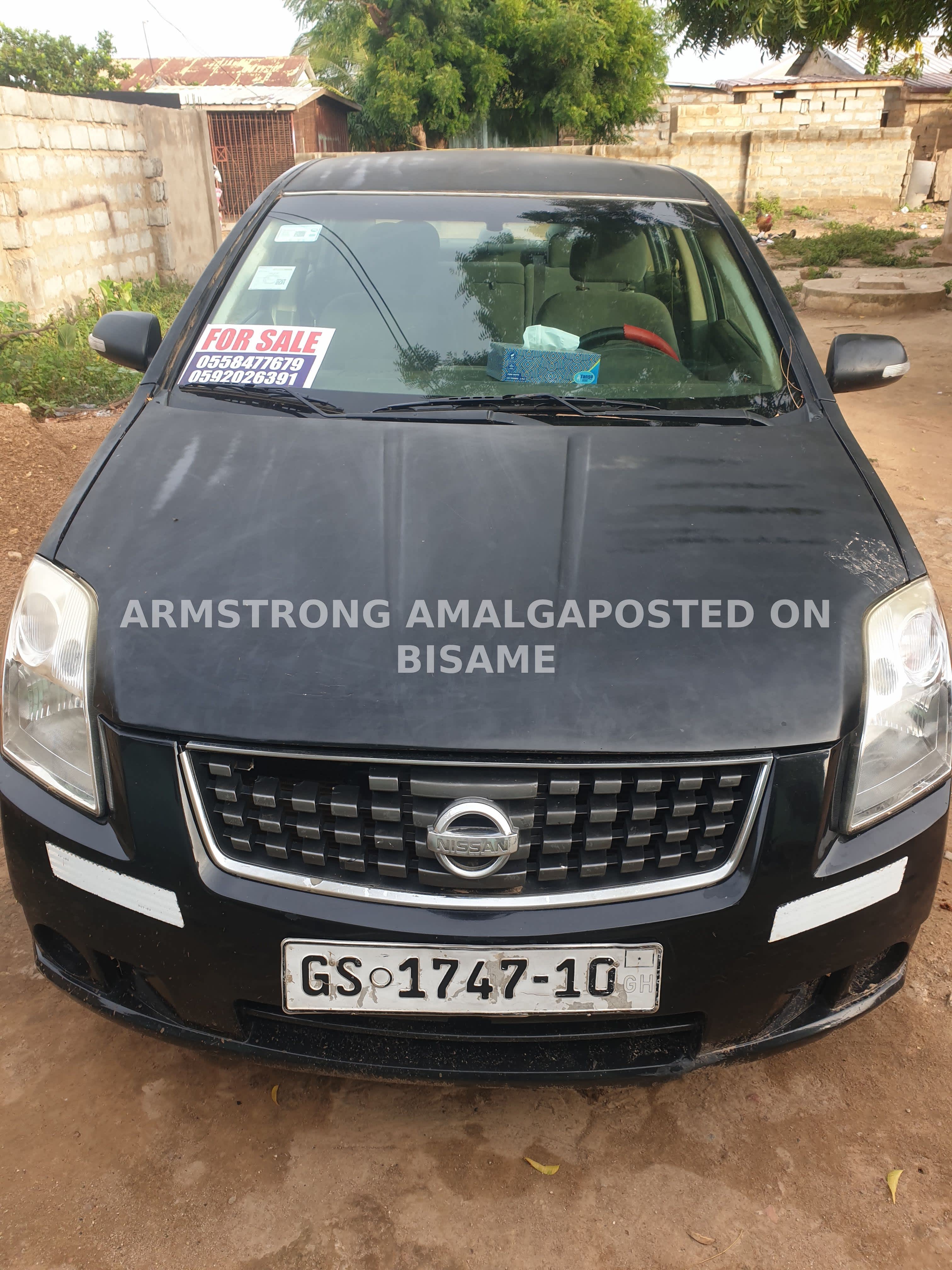 Nissan Sentra 2010, Ghanaian Used, Black