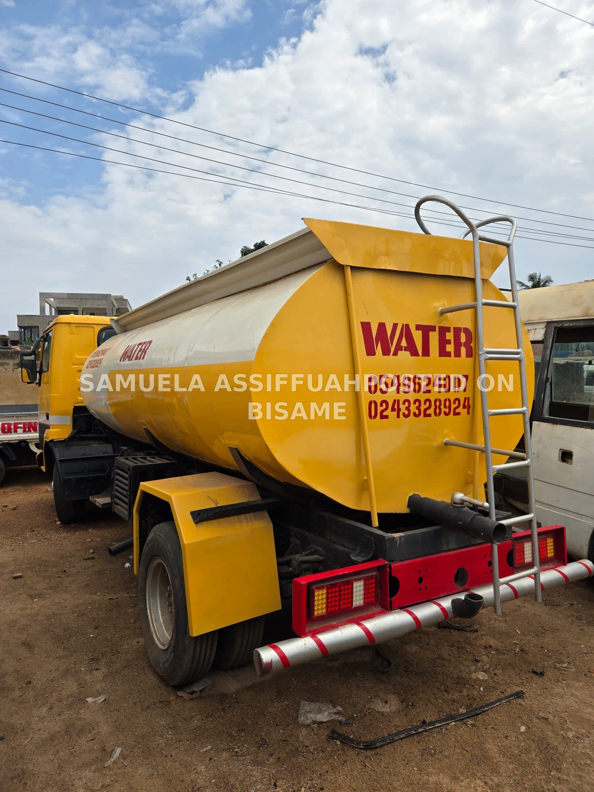 Tanker Truck, 2011, Ghanaian Used, Yellow 