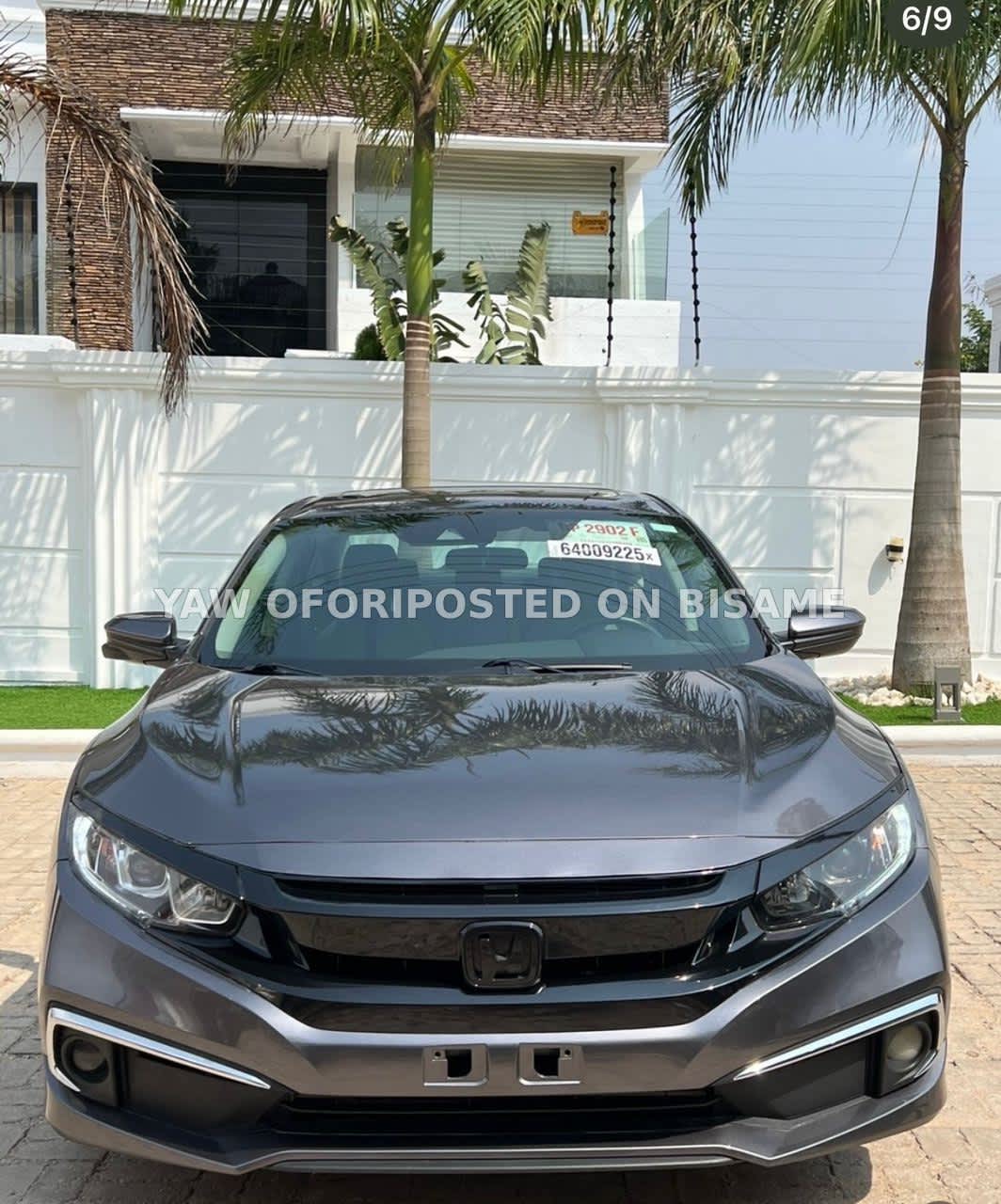 2019 honda civic EX-L Gray