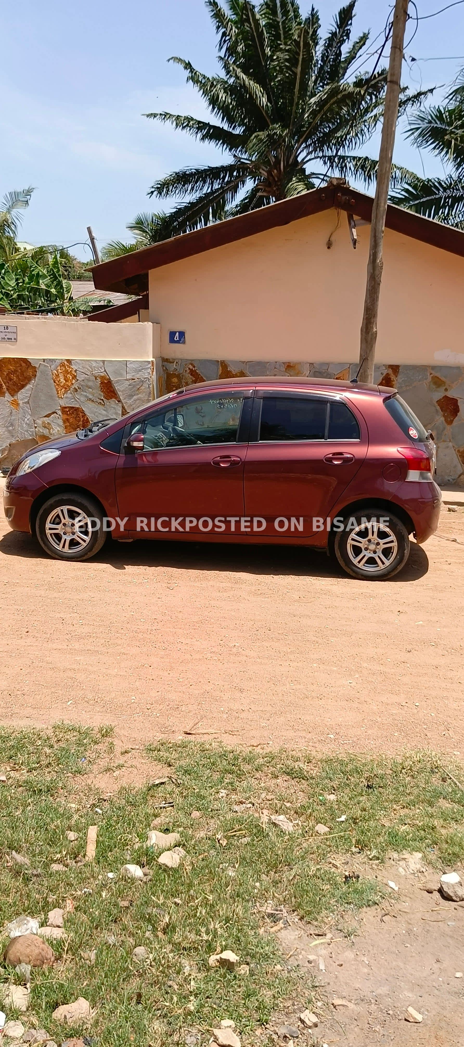 Toyota Vitz, 2010, Foreign Used, Purple