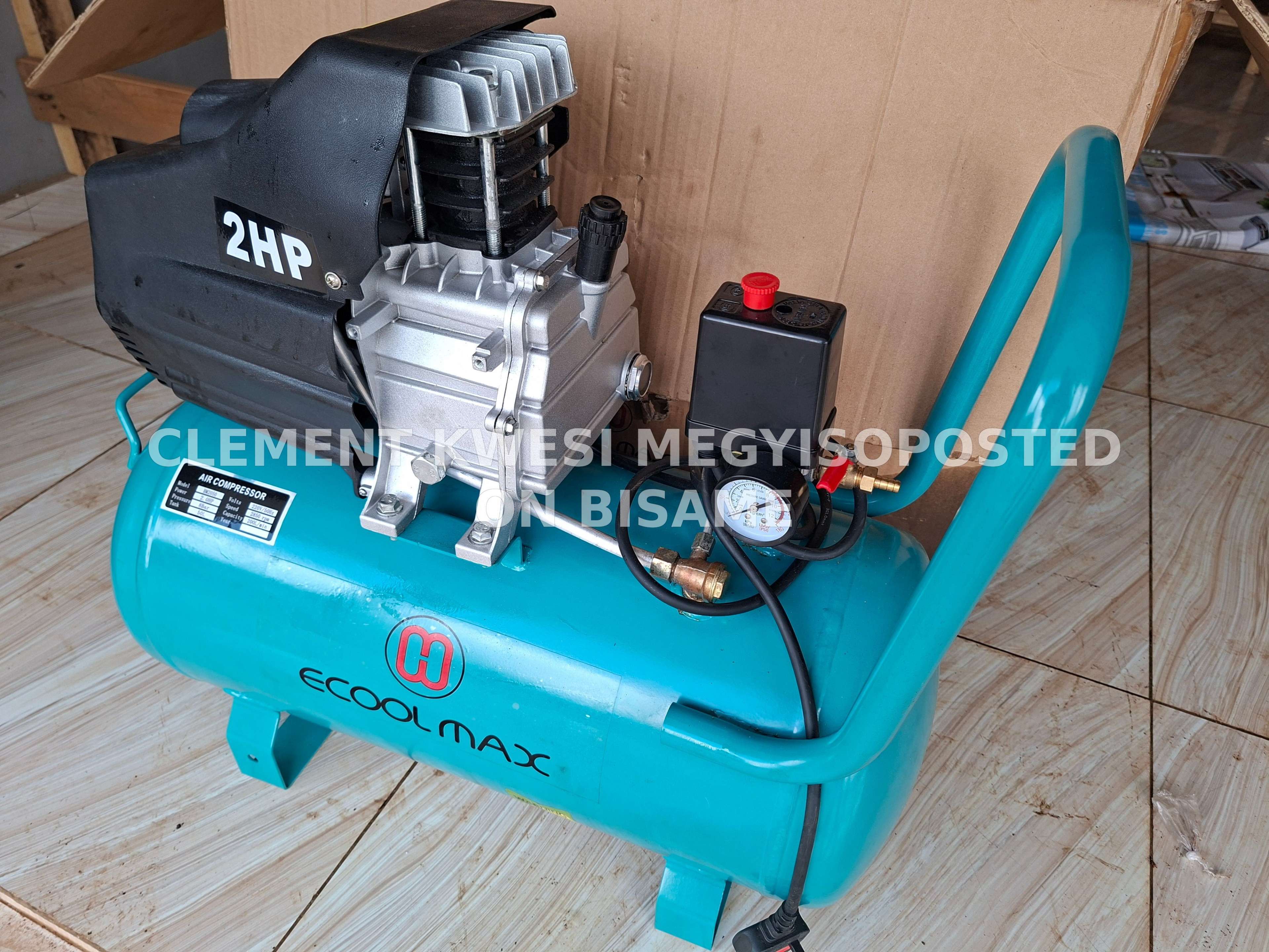 Industrial 2HP Ecool Max Air Compressor