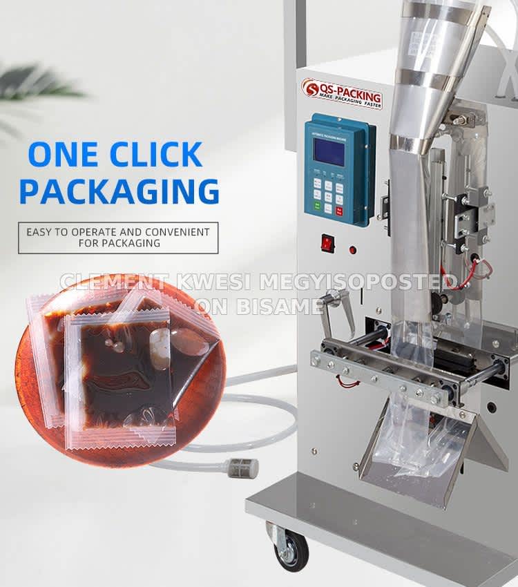 Automatic Packaging and Sealing Machine for Liquid