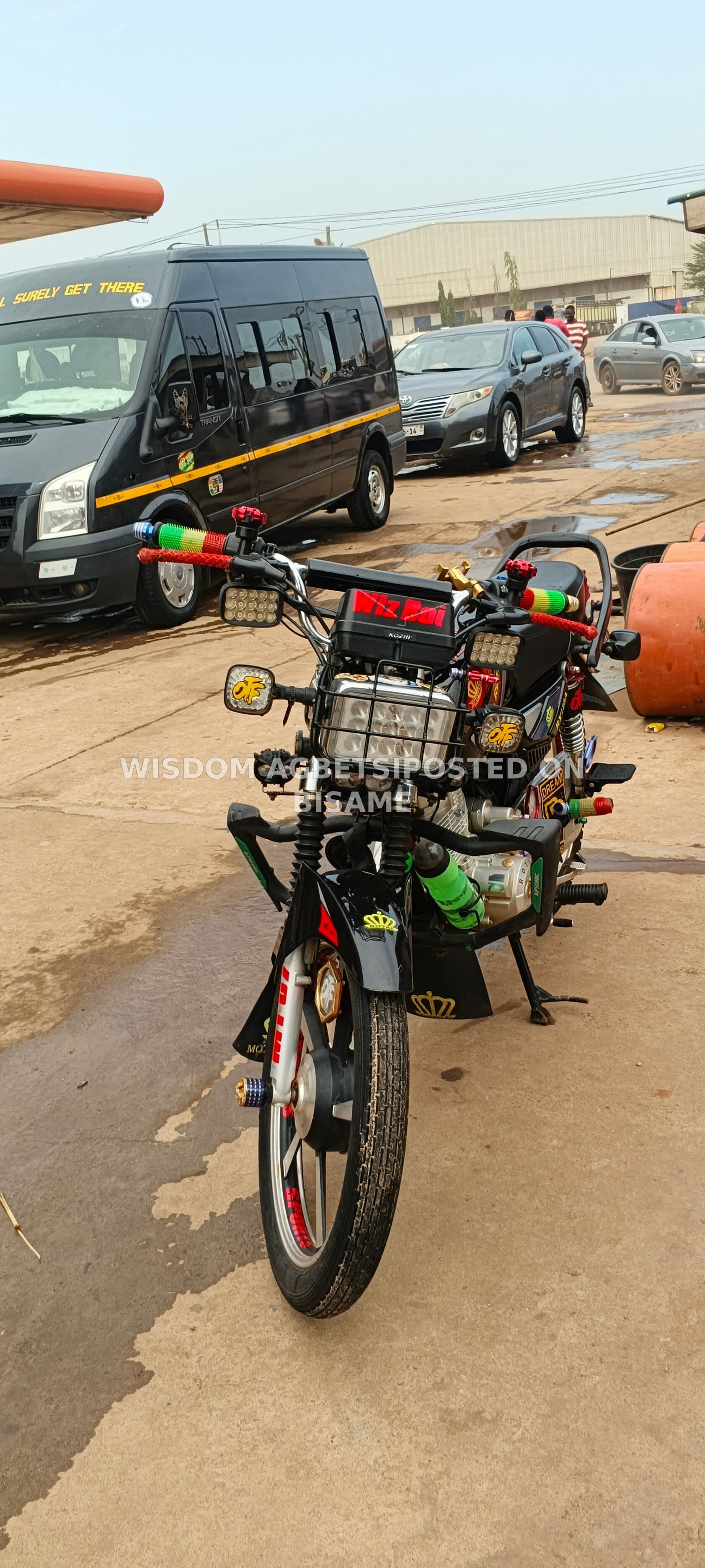 ROYAL MOTORCYCLE 125_A, 2025, Ghanaian Used, Black 