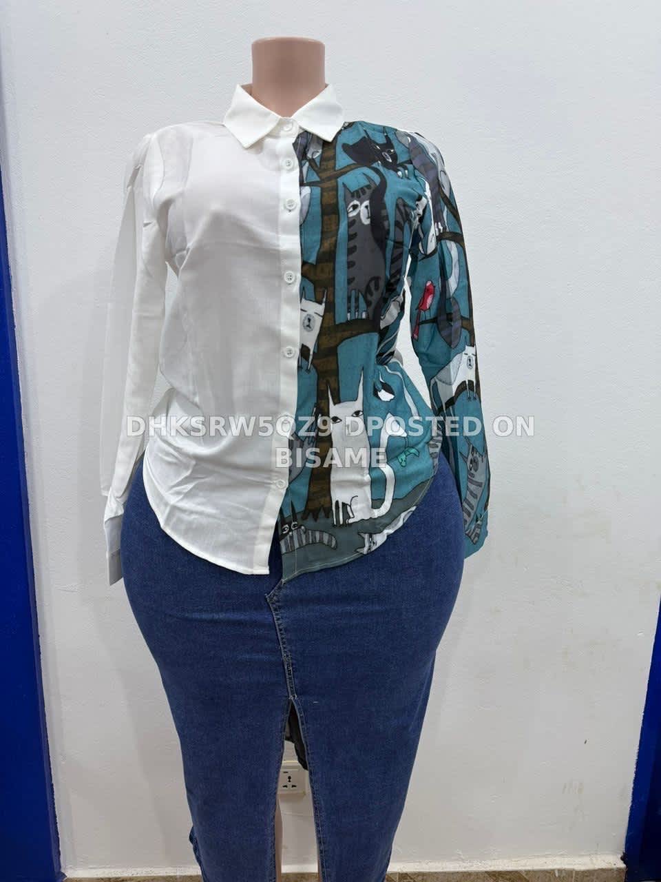 Ladies Shirt (Colorful long sleeves)