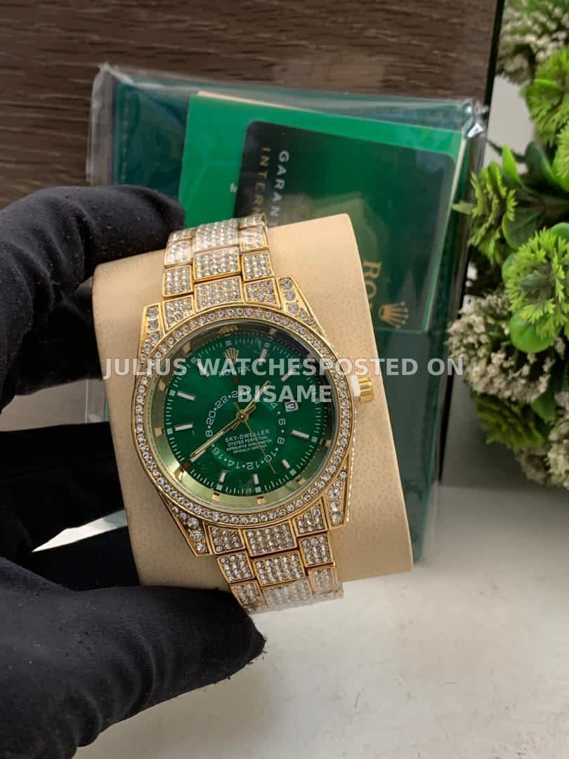 Rolex Ice Out Watch In Box