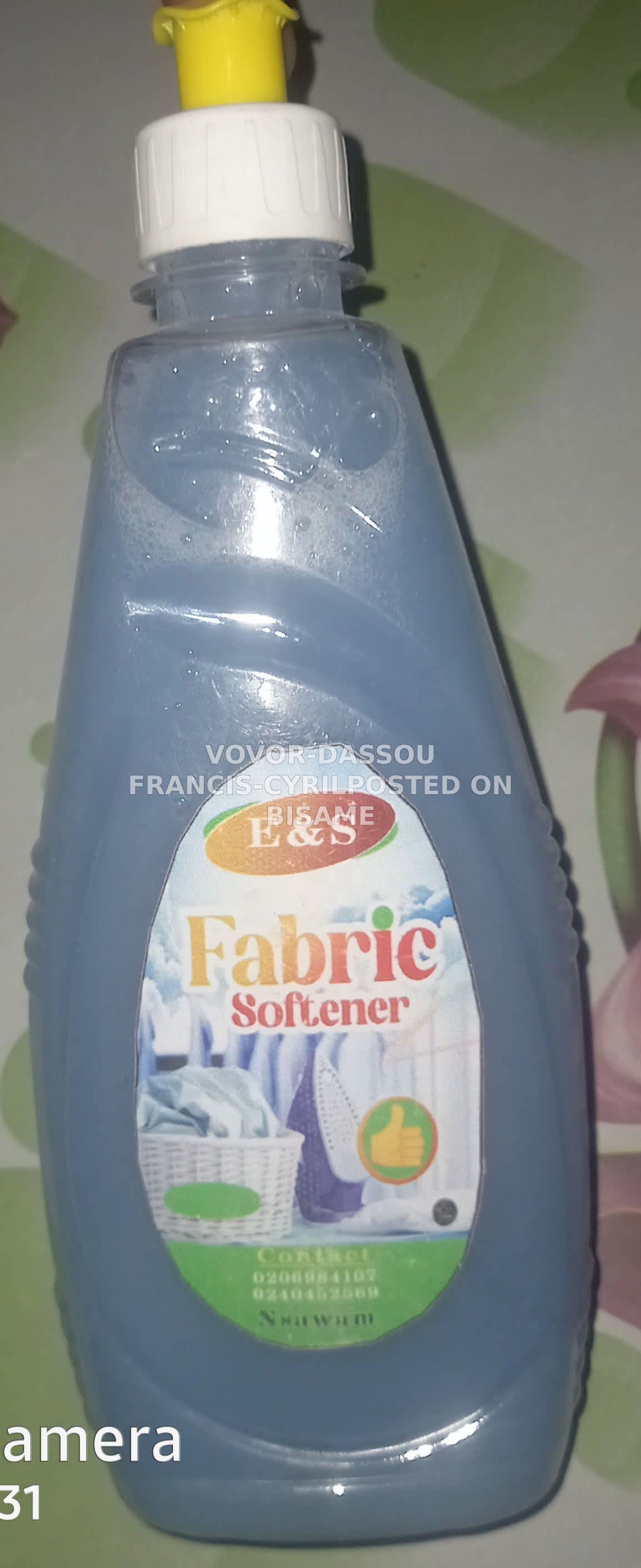 E and S Liquid soaps and Fabric softeners