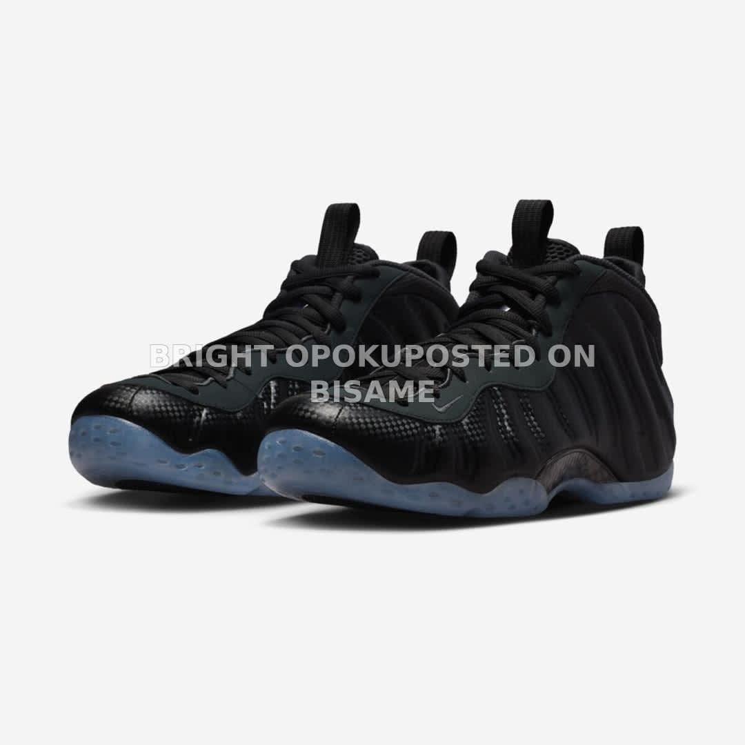 Nike Foamposite one Triple black and white Shoes 