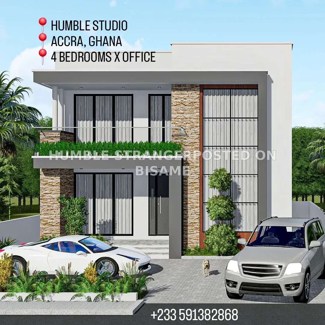 FOUR 4 BEDROOM WITH STUDY ROOM. COMPLETE ARCHITECTURAL DRAWINGS AVAILABLE