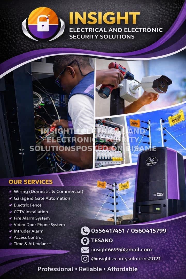 Insight Electrical And Electronic Security🔐 Solutions Co.Ltd