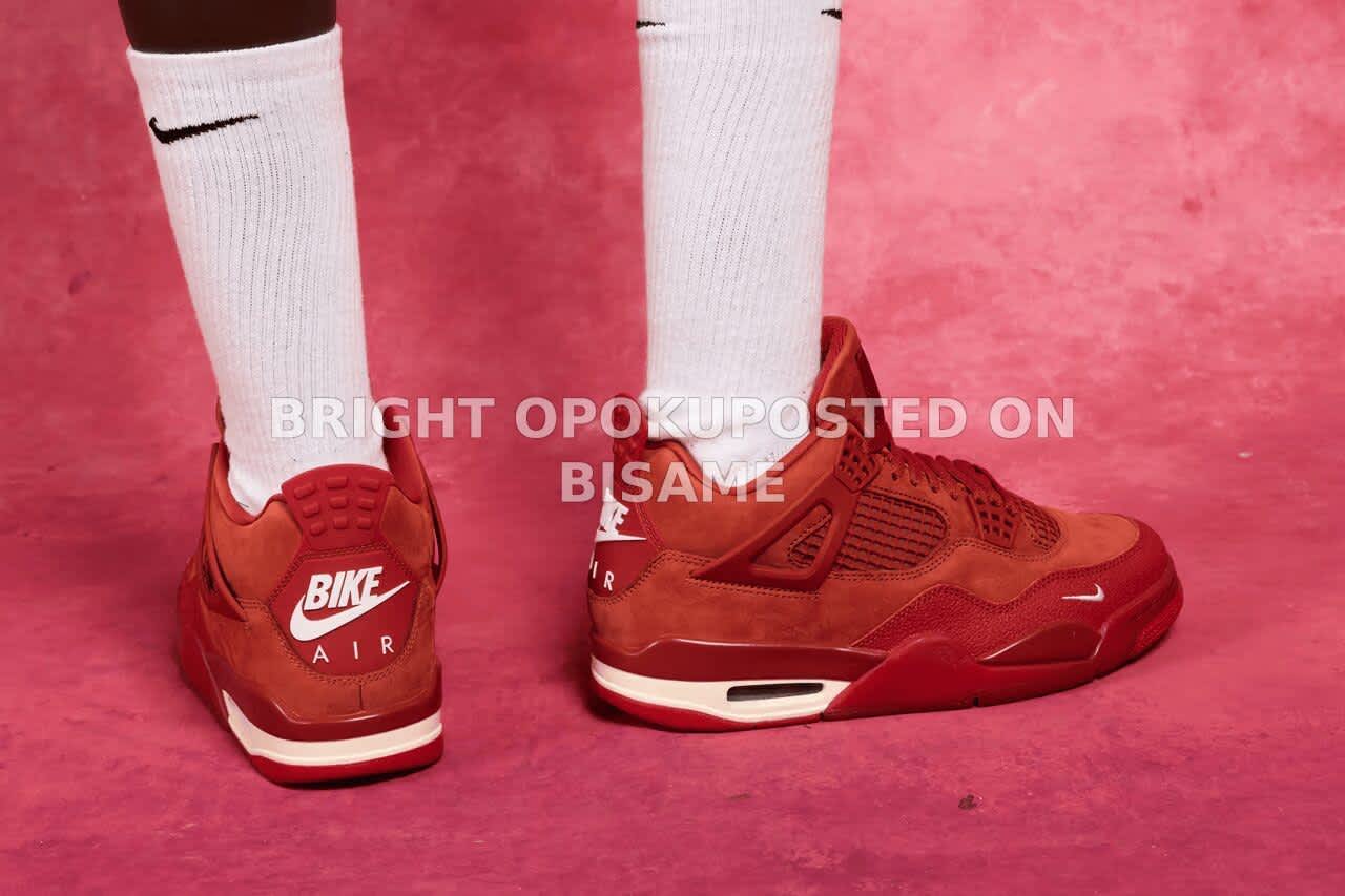 Nike Air Jordan 4 OG Bike Air Sneakers 
