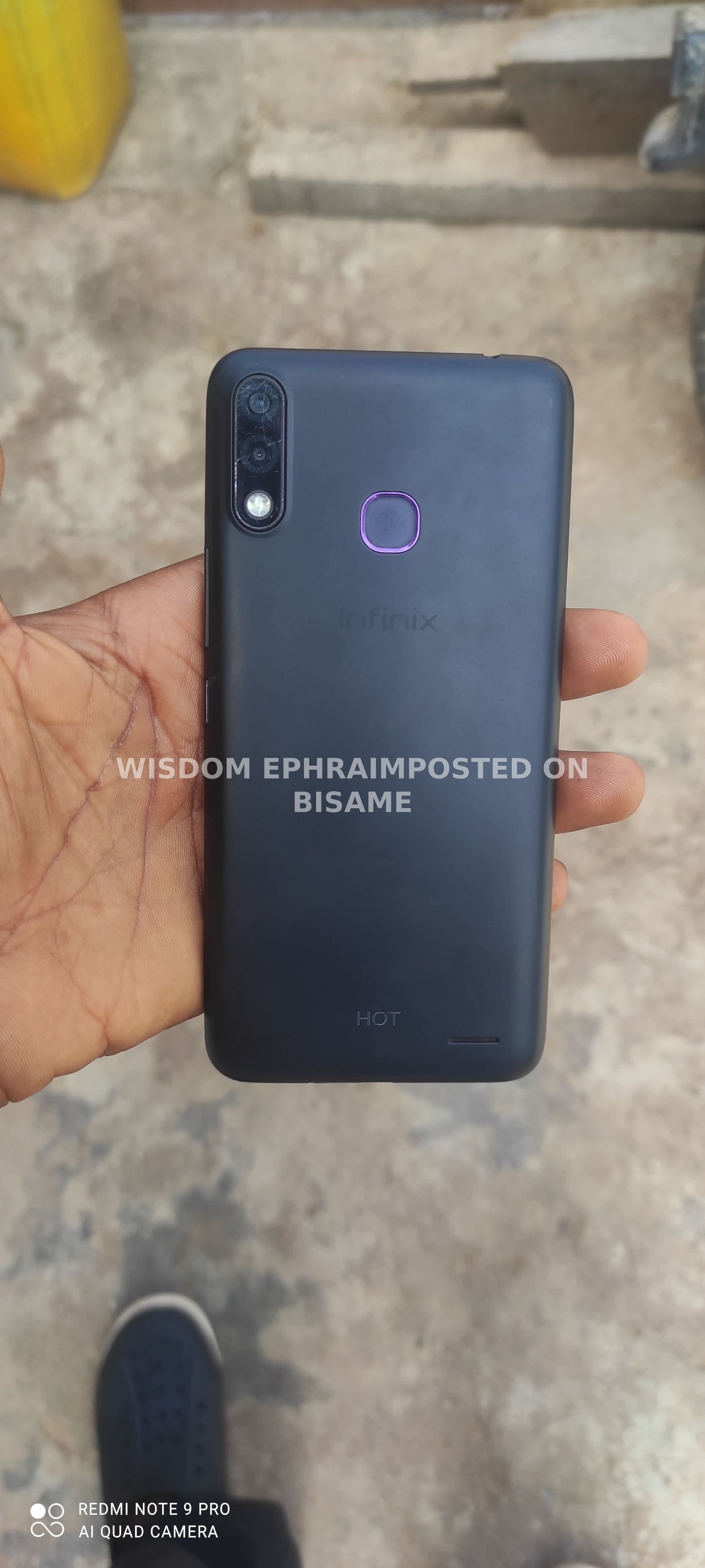 Infinix Hot 7, 32GB, 2GB Ram, Black
