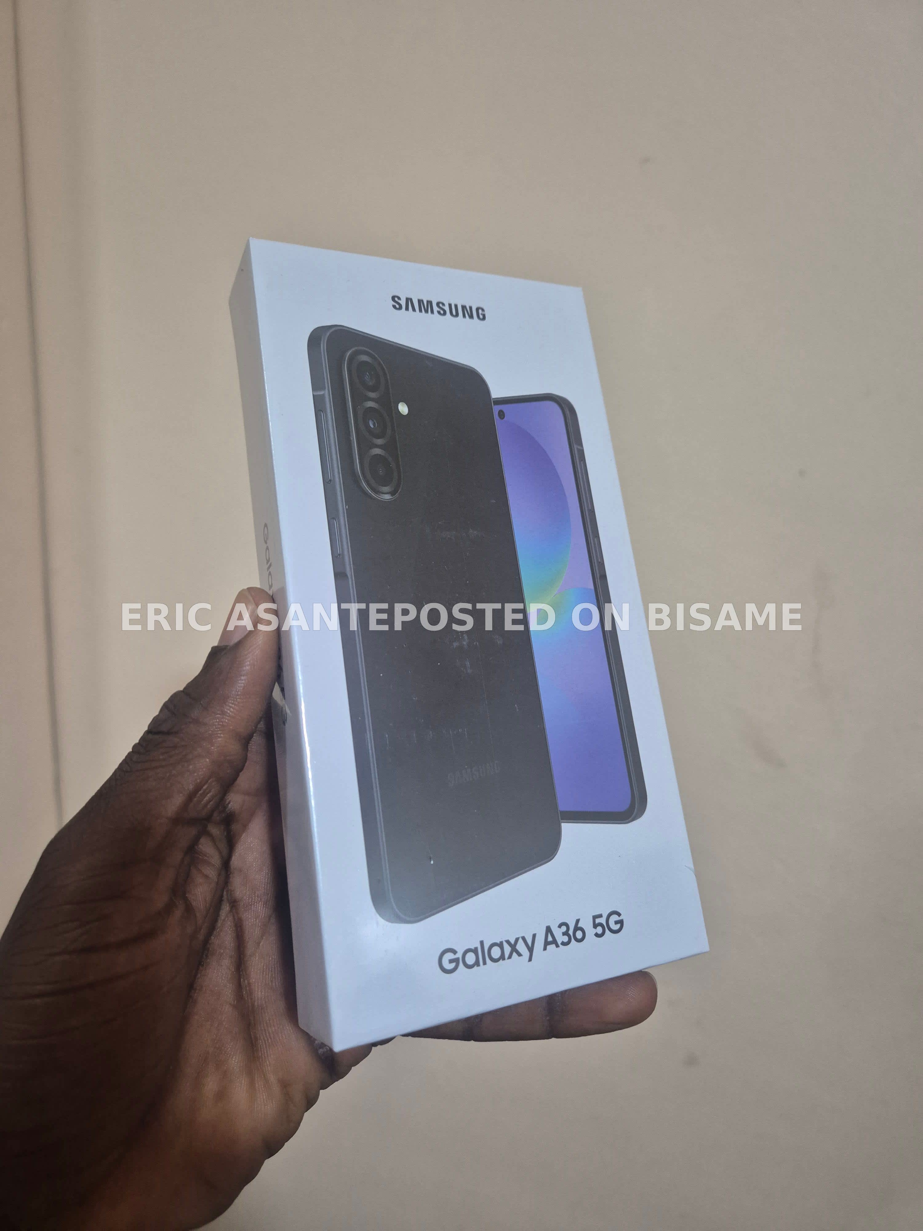 Samsung galaxy A36 5G 256GB 8GB Ram Black