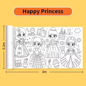 Coloring Roll paper for Children