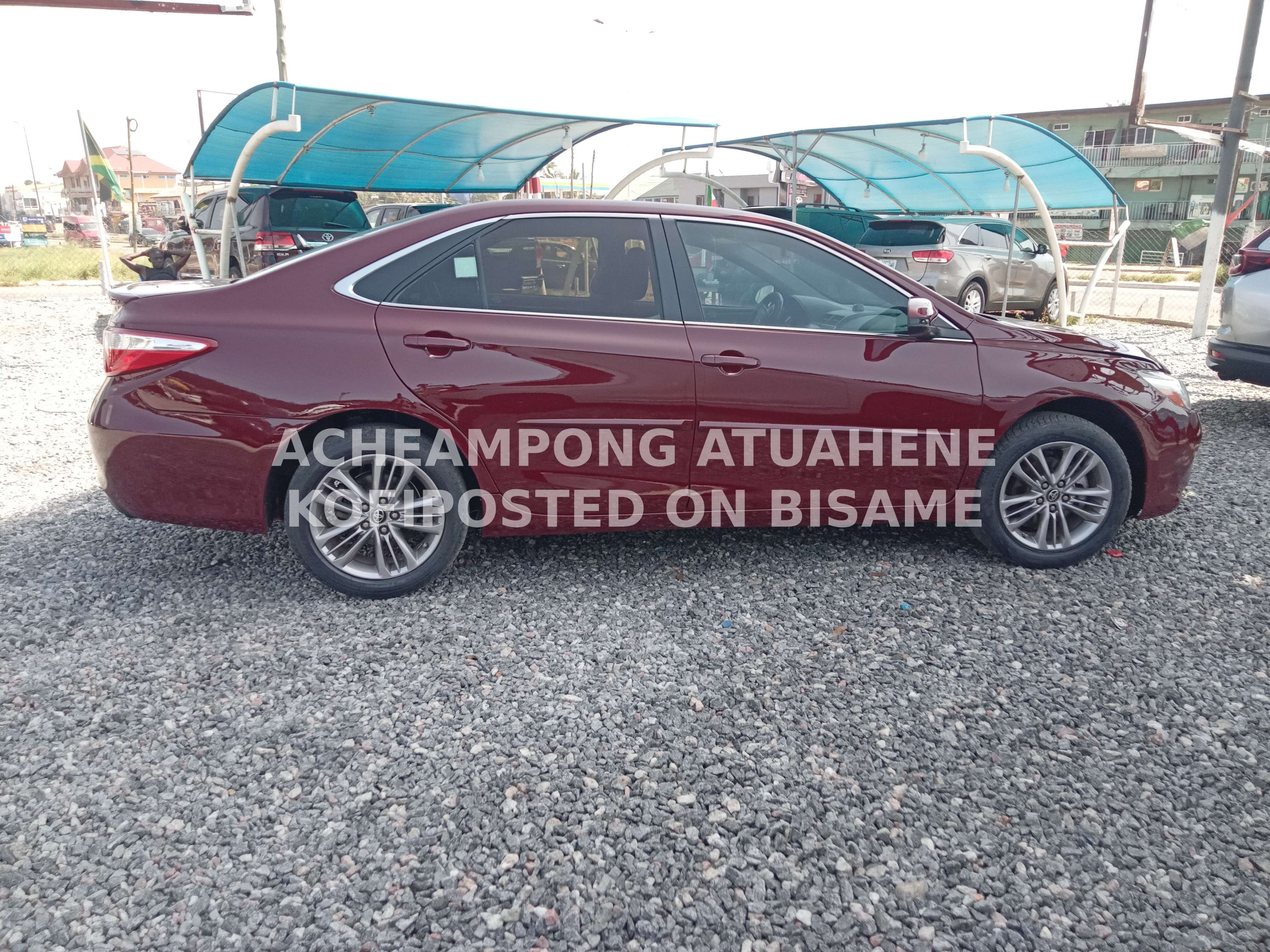 Toyota Camry, 2017, Ghanaian Used, Wine