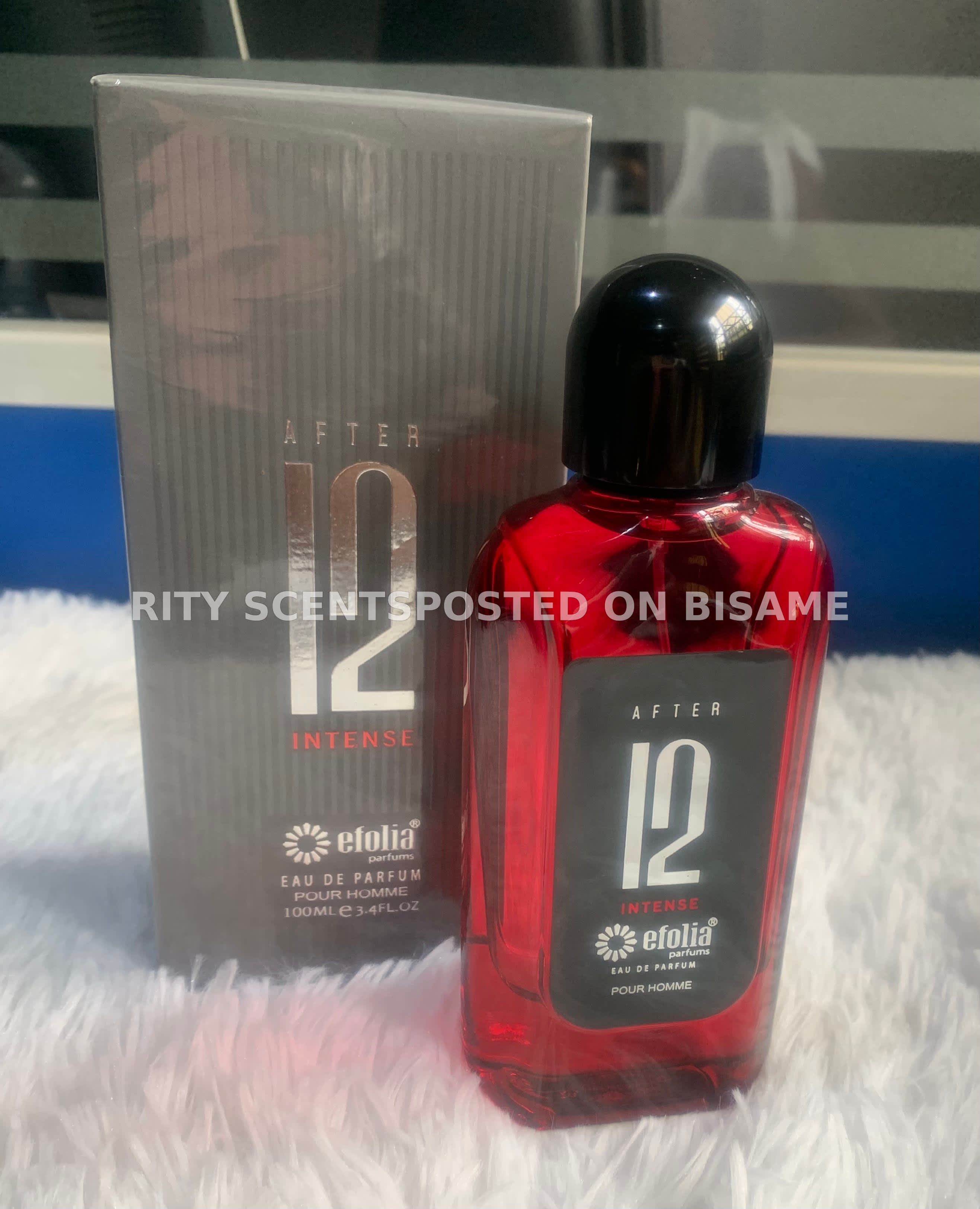 After 12 intense fragrance