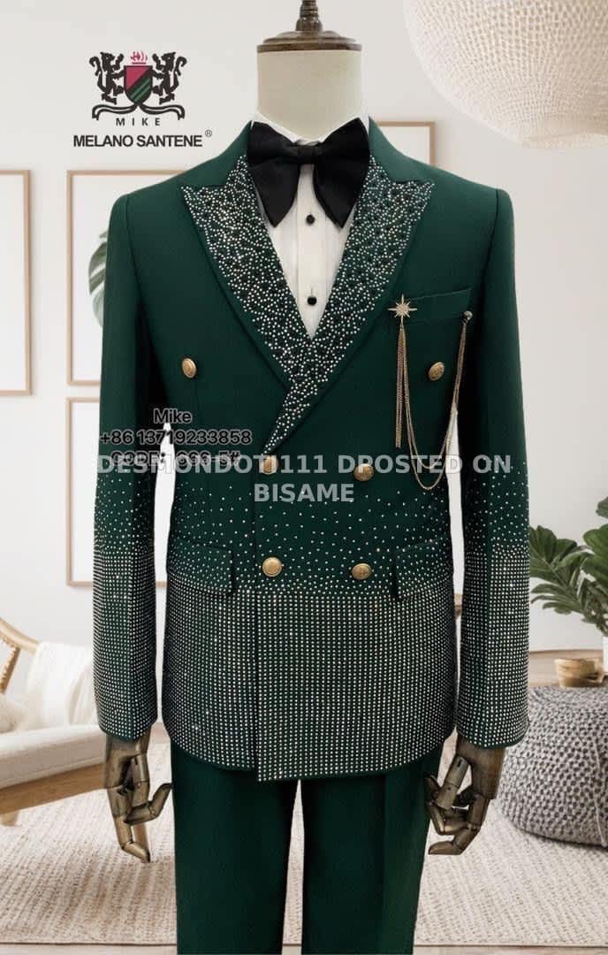 Stones Breasted Suits