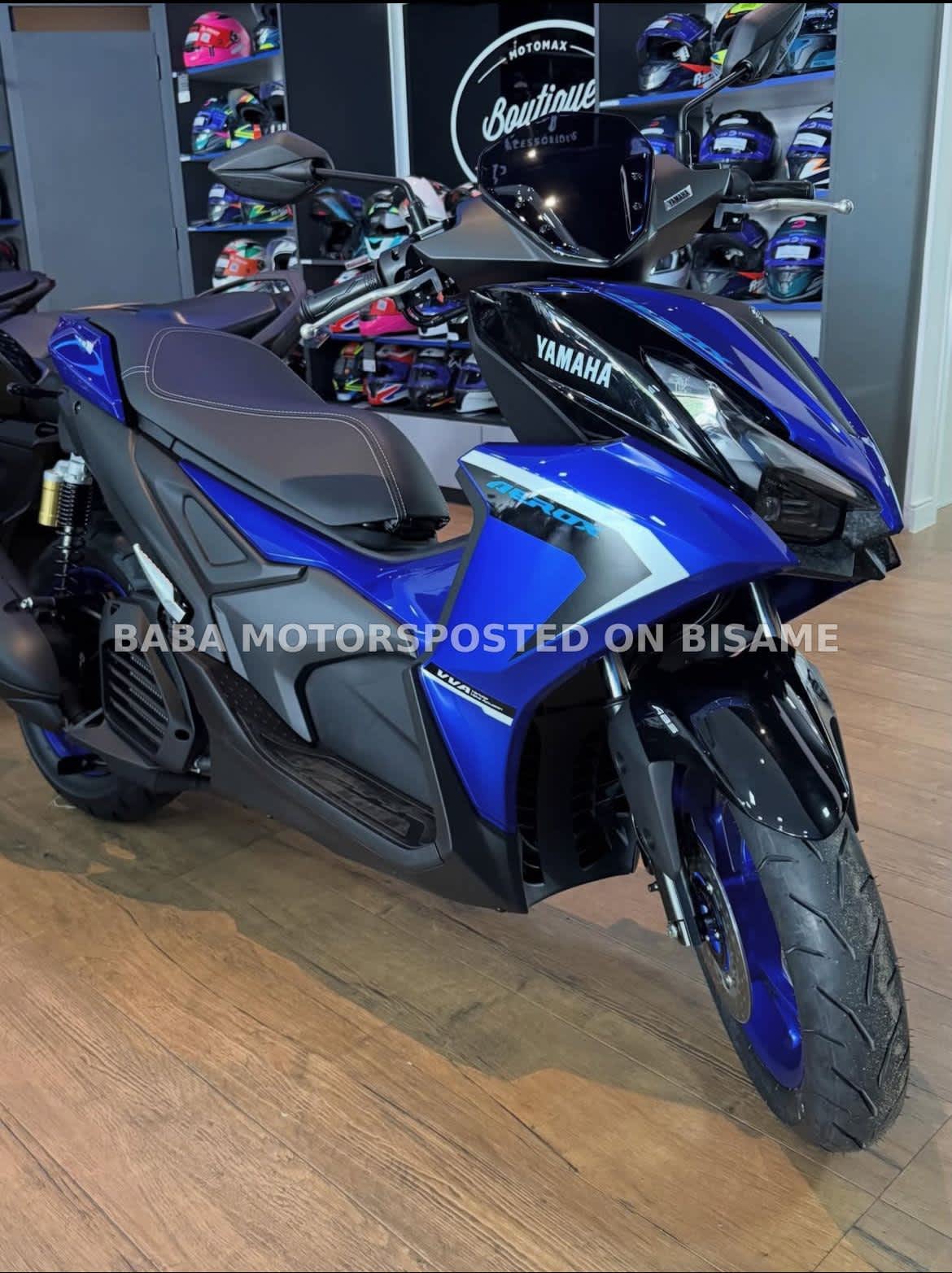 Yamaha AEROX Motorcycle, 2025, Blue
