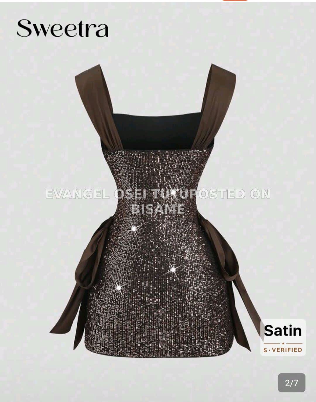 Sweetra Women's New Sequin Dress