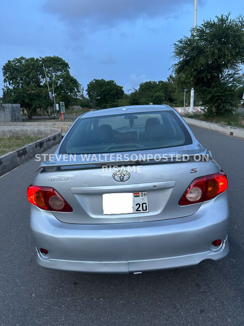 Toyota Corolla S, 2010, Ghanaian Used, Silver