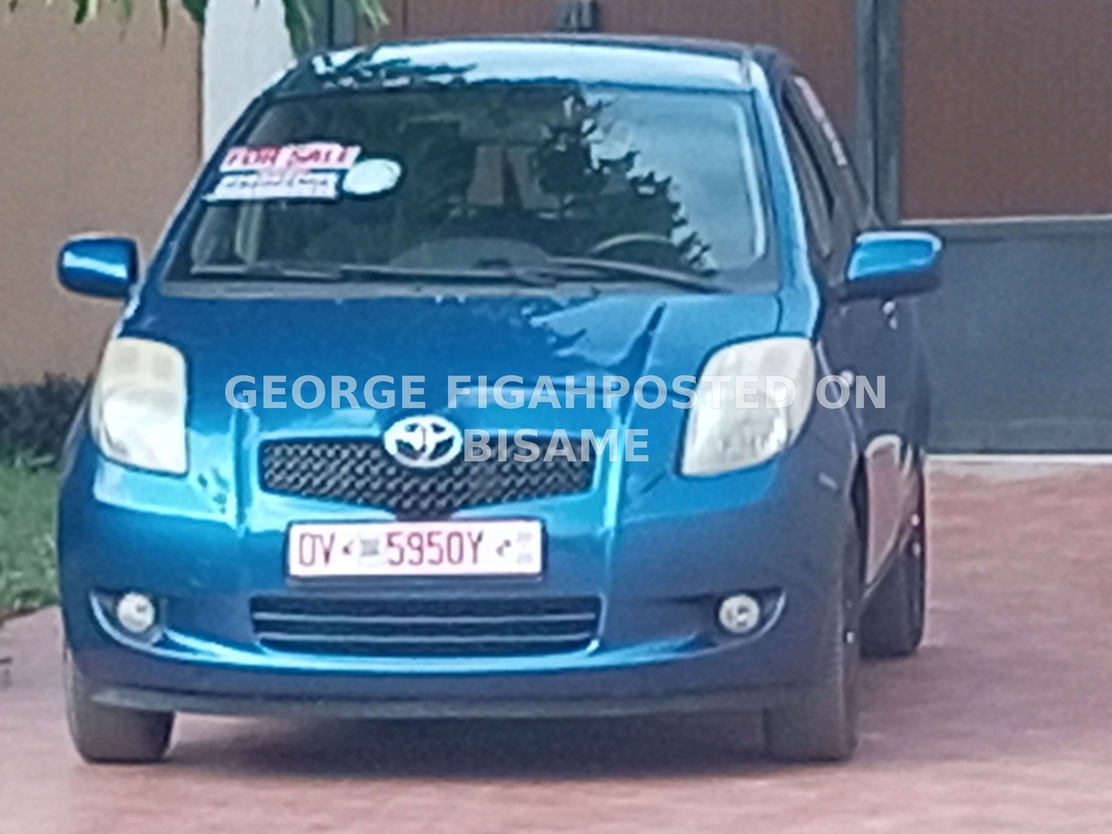 Toyota Yaris, 2009, Foreign Used, Blue