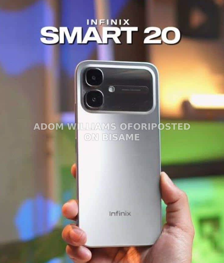 Infinix Smart 20, 8GB Ram, 128GB, New, Black