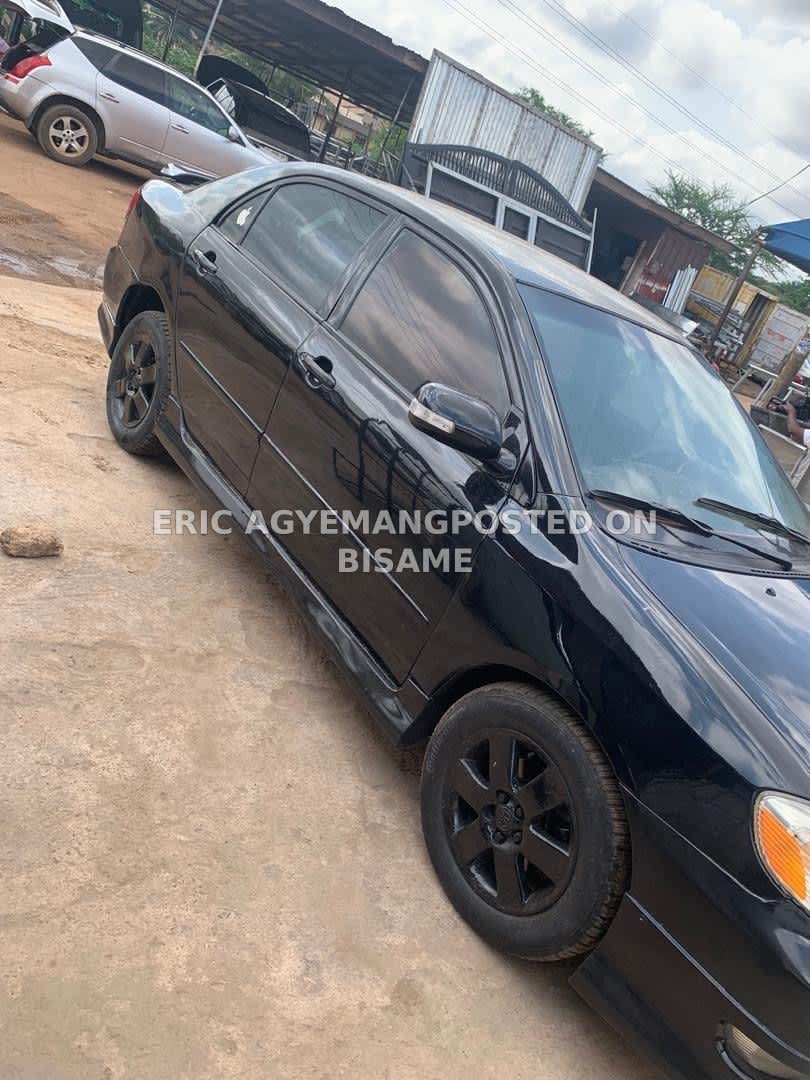 Toyota Corolla 2006, Ghanaian Used, Black