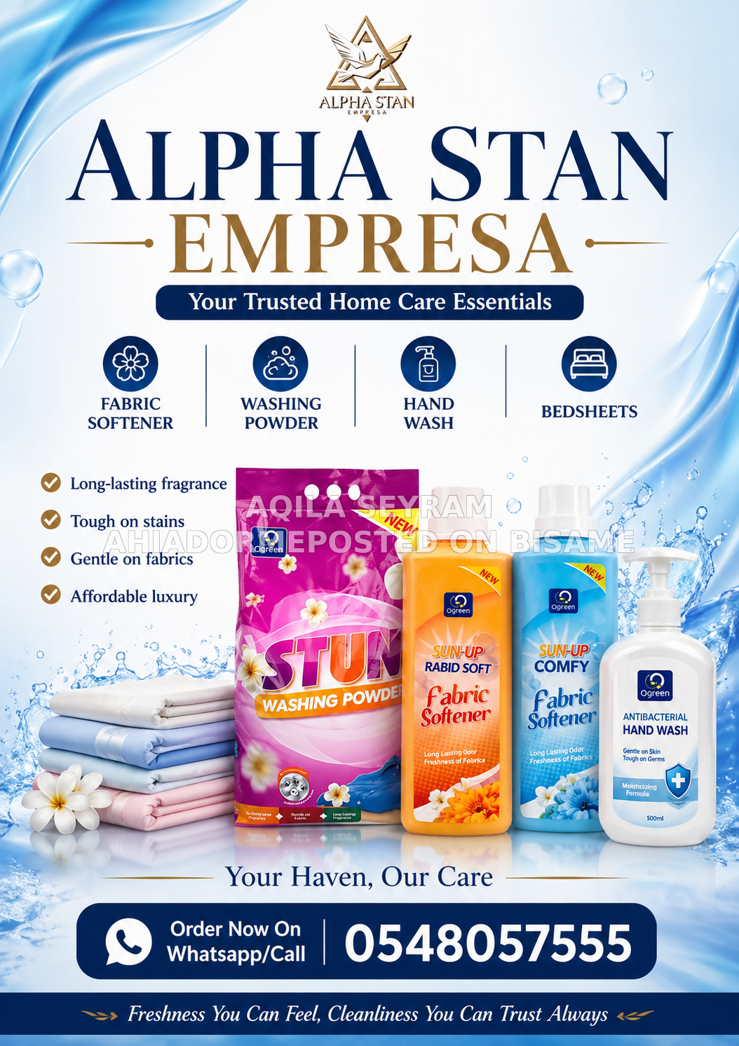 Household Cleaning Products, Detergents, Chemicals 