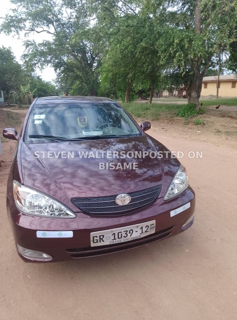 Toyota Camry, 2002, Ghanaian Used, Wine