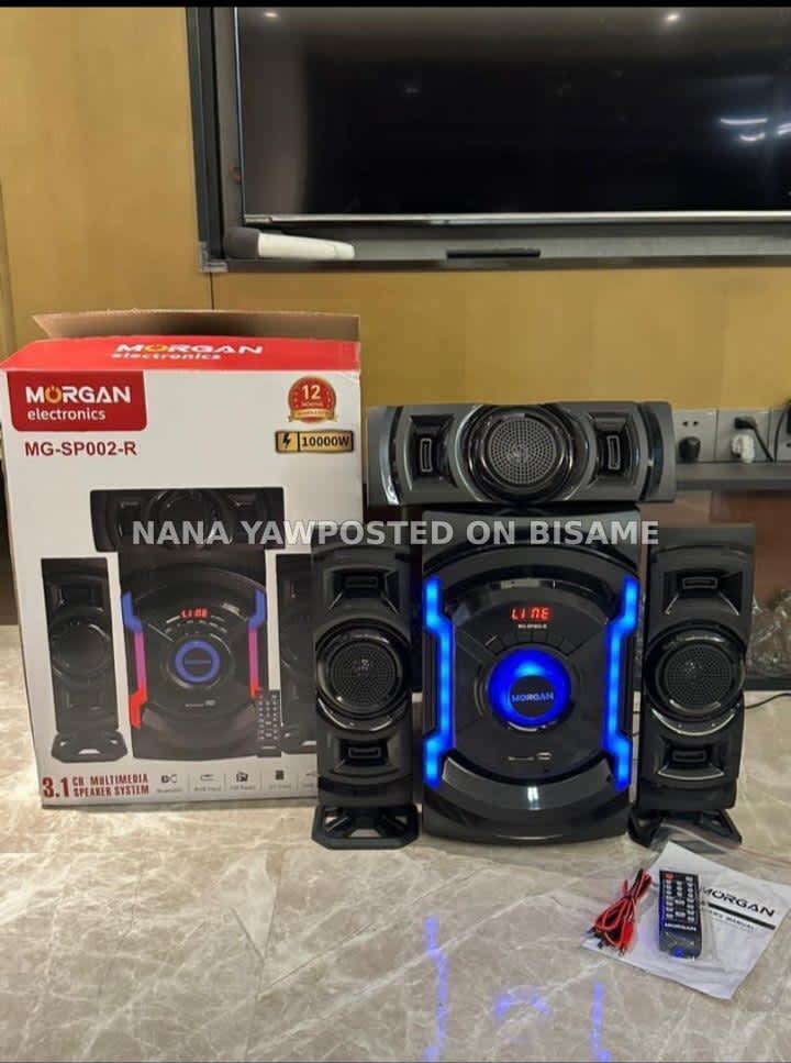 Morgan Electronics 3.1 Channel Multimedia Speaker System