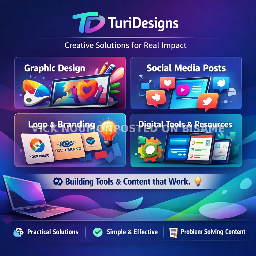 TuriDesigns Graphic Design Services
