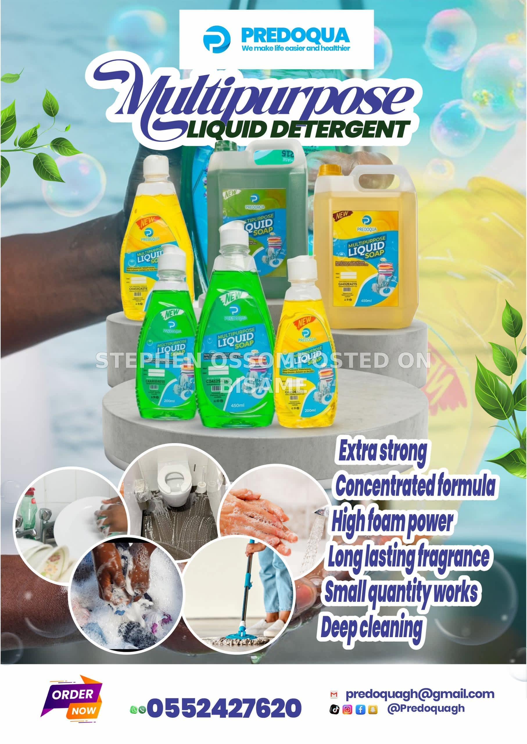 Multipurpose Liquid Soaps 