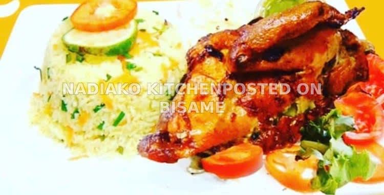 Fried rice with Fried/Grilled Chicken