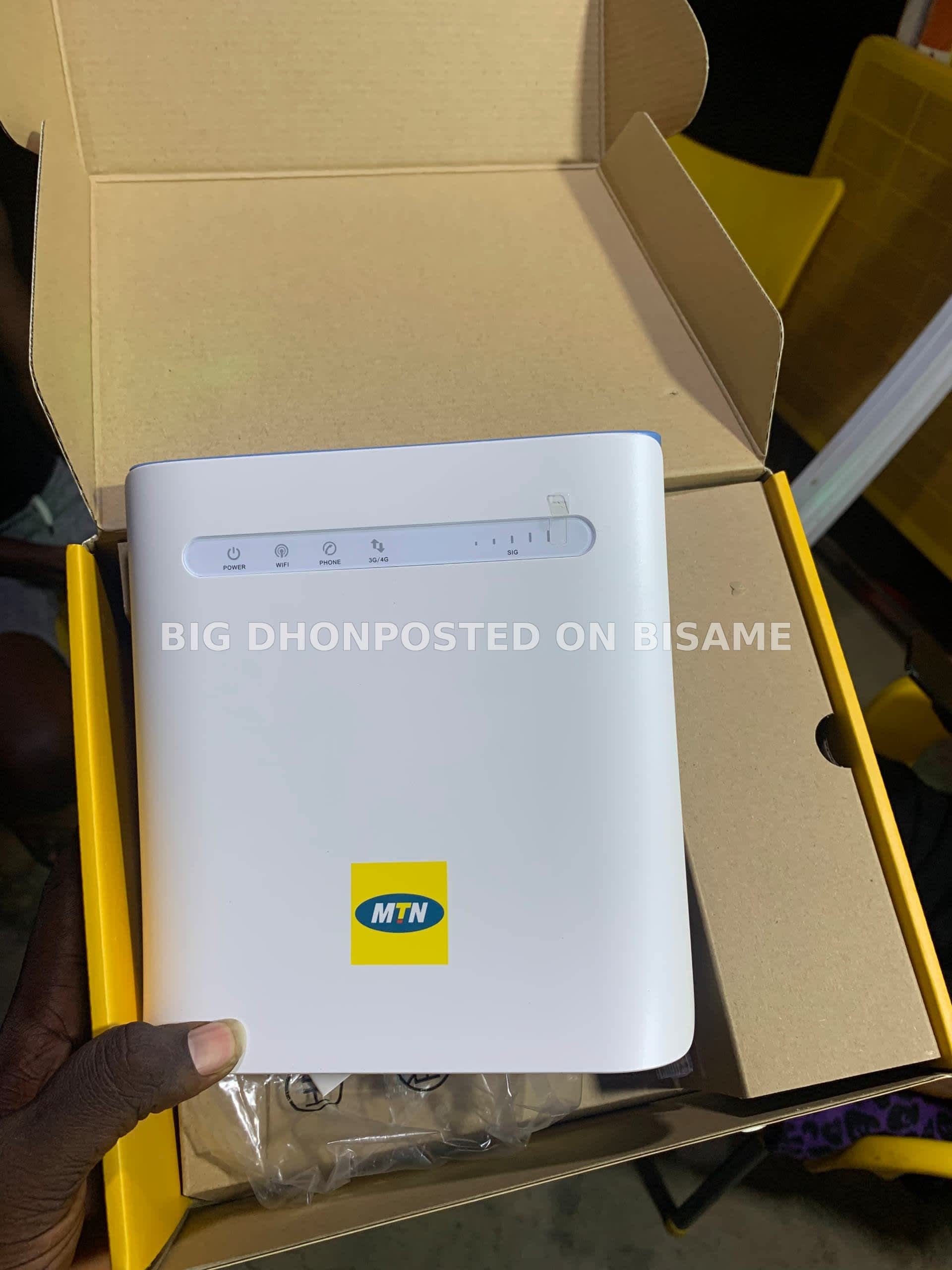 ZTE MTN turbonet with it's sim