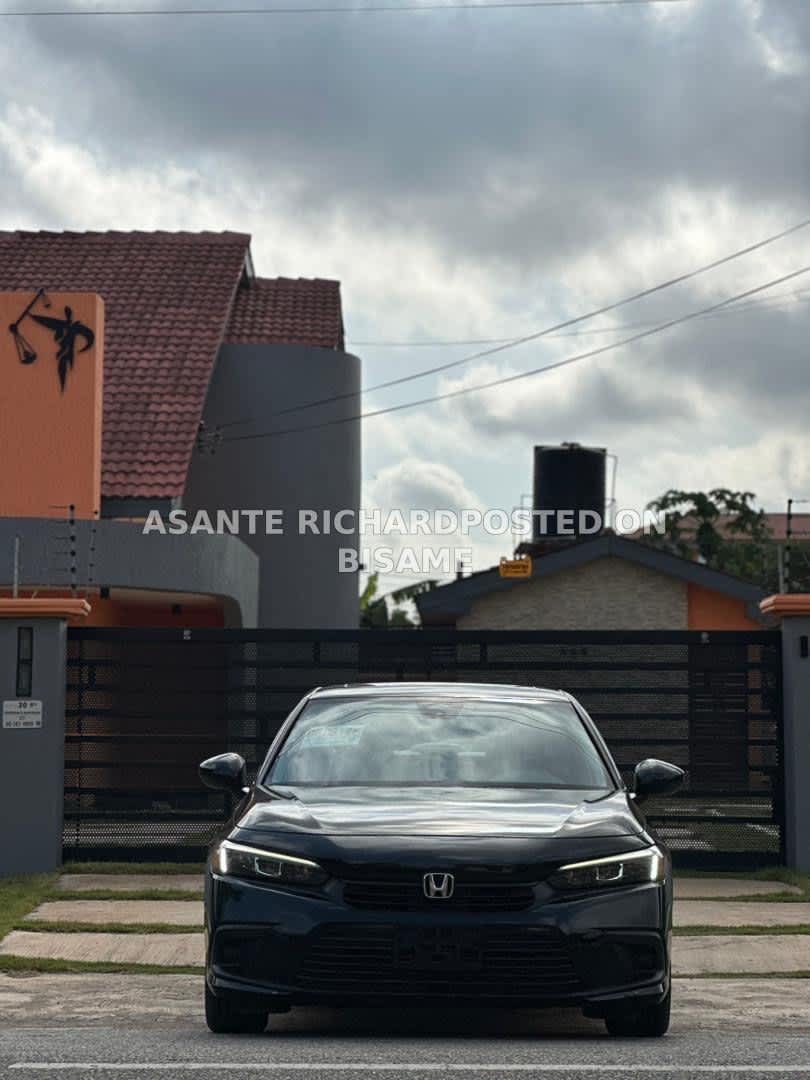 Honda civic, 2024, Foreign Used, Black